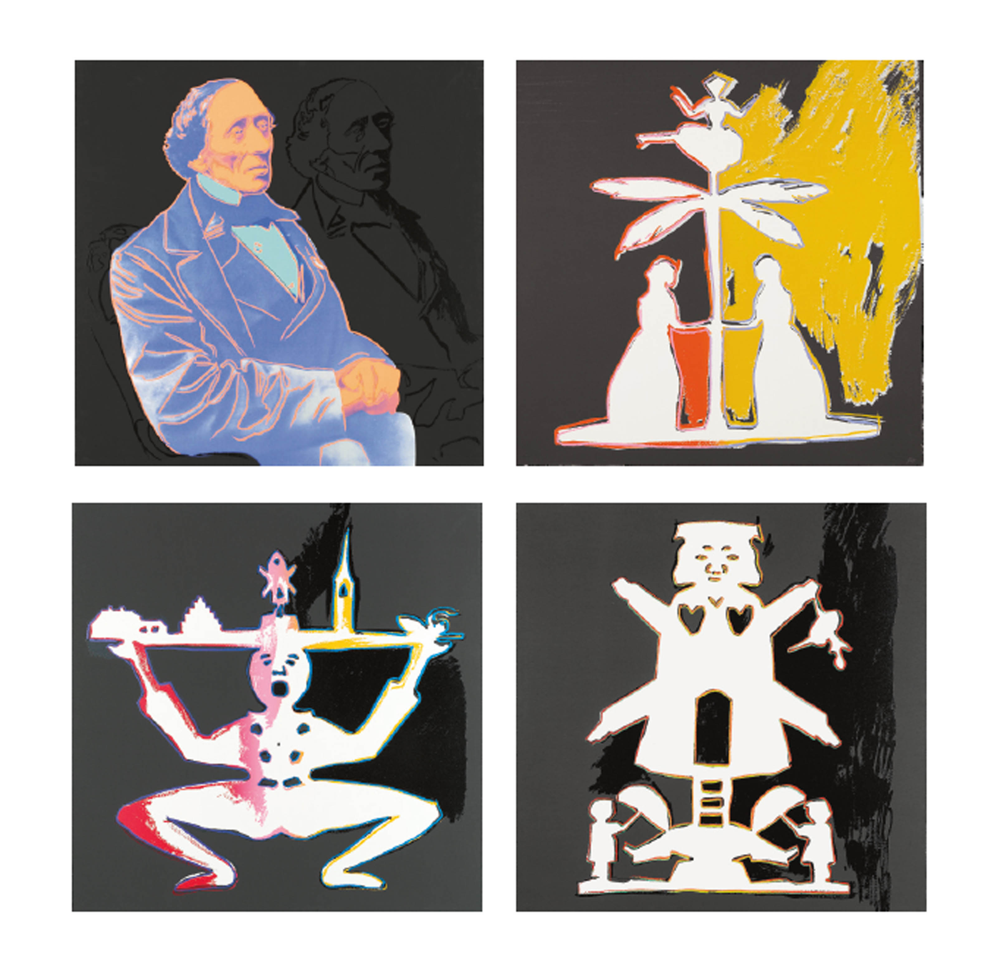 Andy Warhol — Ханс Кристиан Андерсон (F. & S. II.398-401)