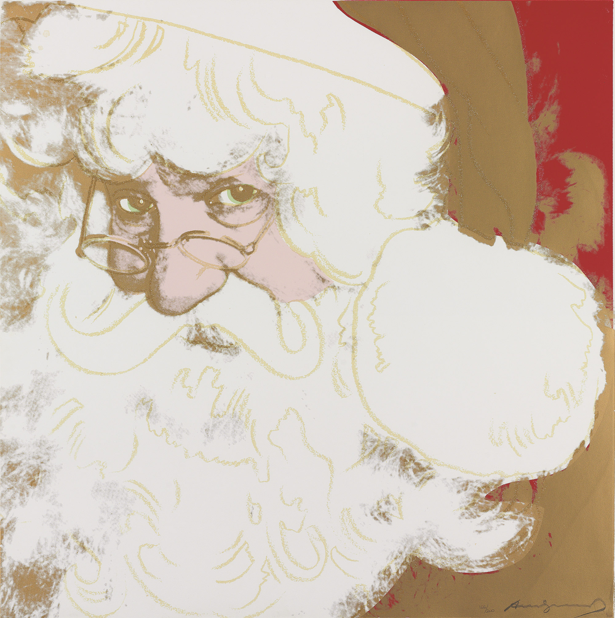 Andy Warhol — Санта-Клаус, из книги "Мифы" (F. & S. II.266)