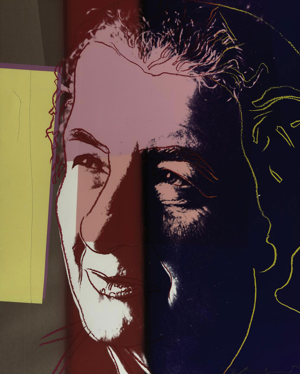 Andy Warhol — Голда Меир, из "Десяти портретов евреев двадцатого века" (F. & S. 233)