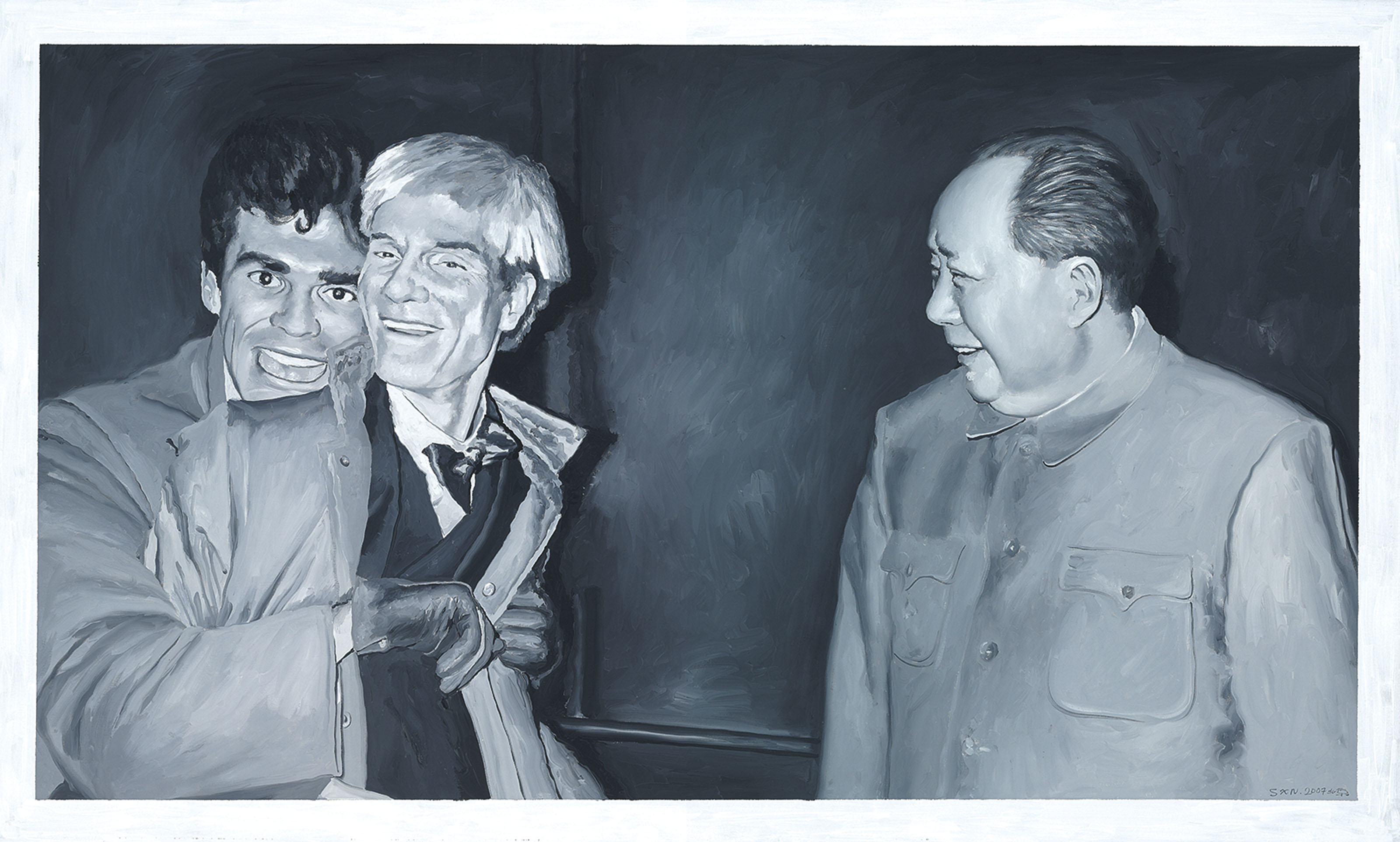 Andy Warhol — Мао и Энди Уорхол