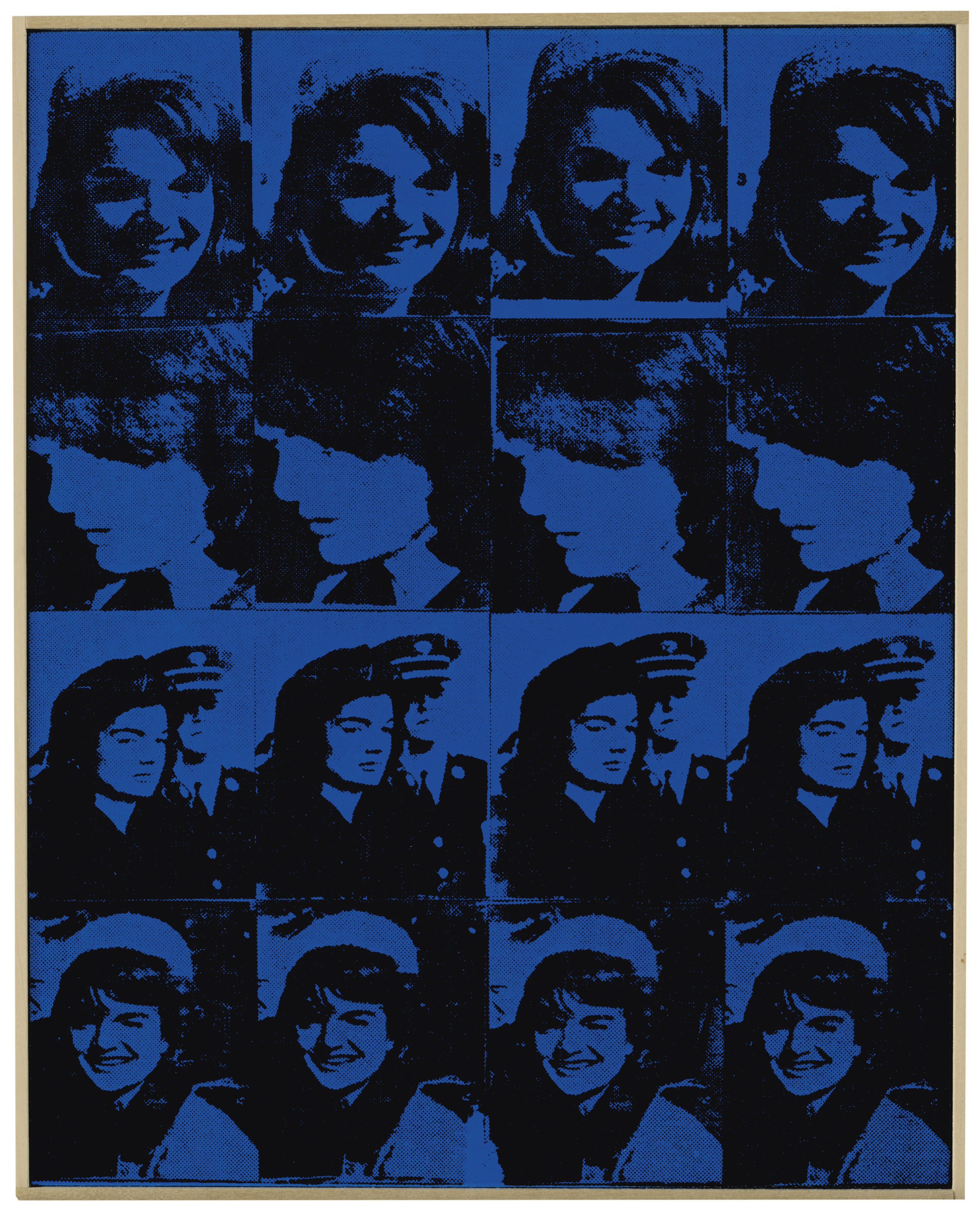 Andy Warhol — Энди Уорхол, "Шестнадцать Джеки", 1964