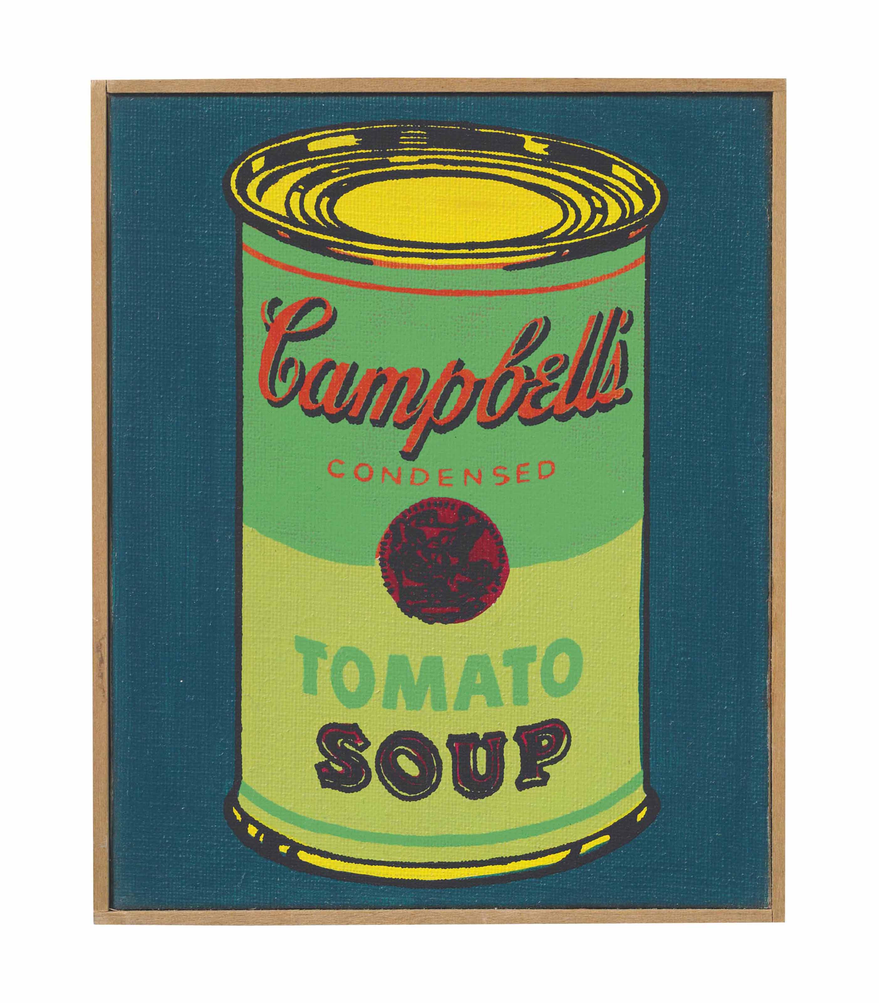 Andy Warhol — Энди Уорхол, "Банка супа Кэмпбелл", 1965 (зеленая)