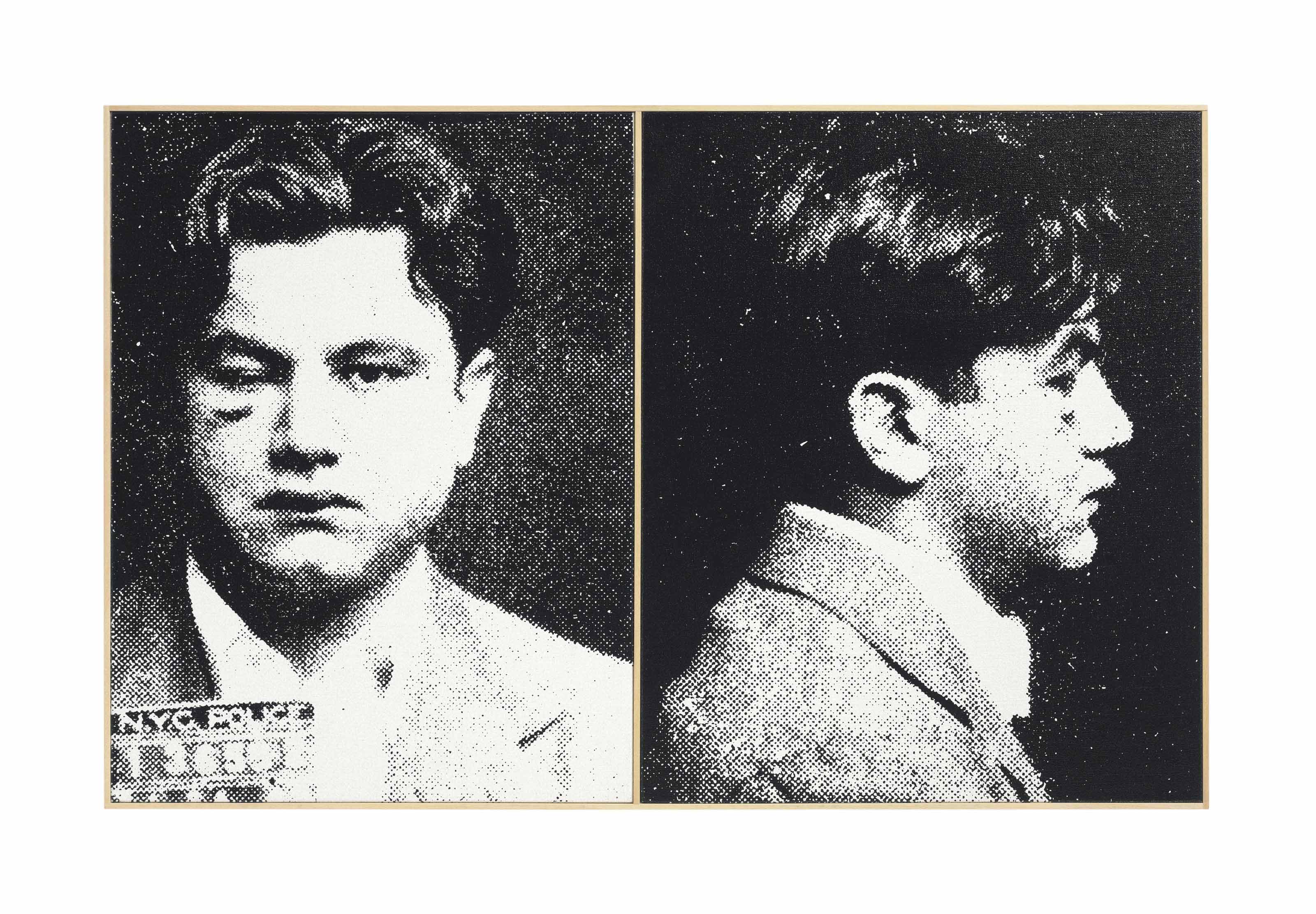 Andy Warhol — Энди Уорхол, "Самый разыскиваемый человек № 2", 1963, Джон Виктор Г. №1