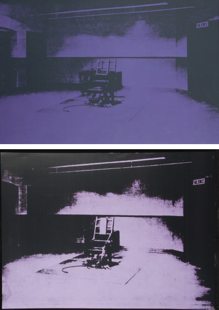 Andy Warhol — Электрический стул от Энди Уорхола