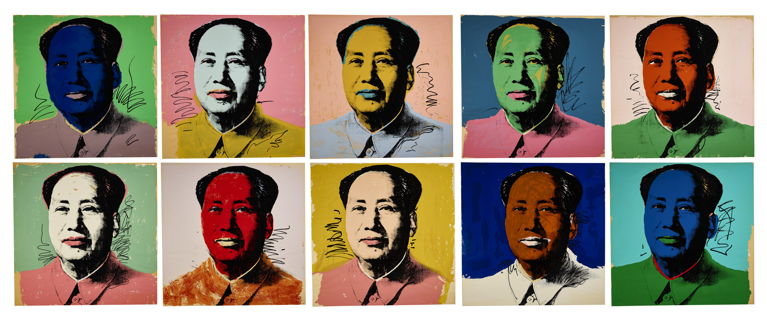 Andy Warhol — Мао