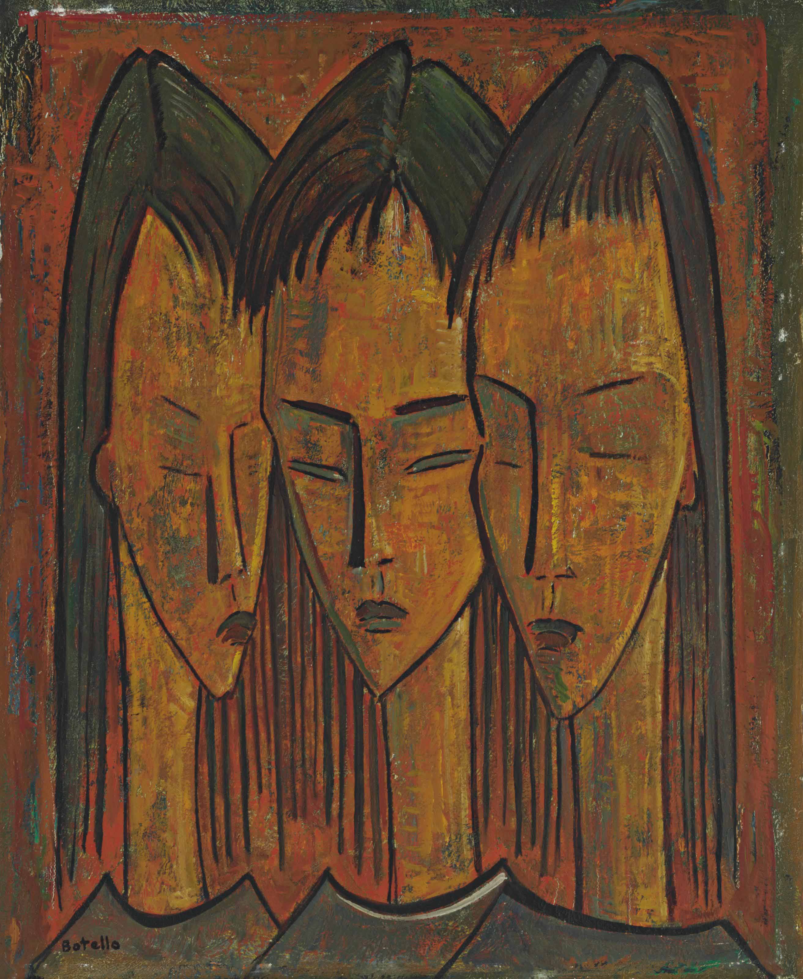 Angel Botello — Три головы