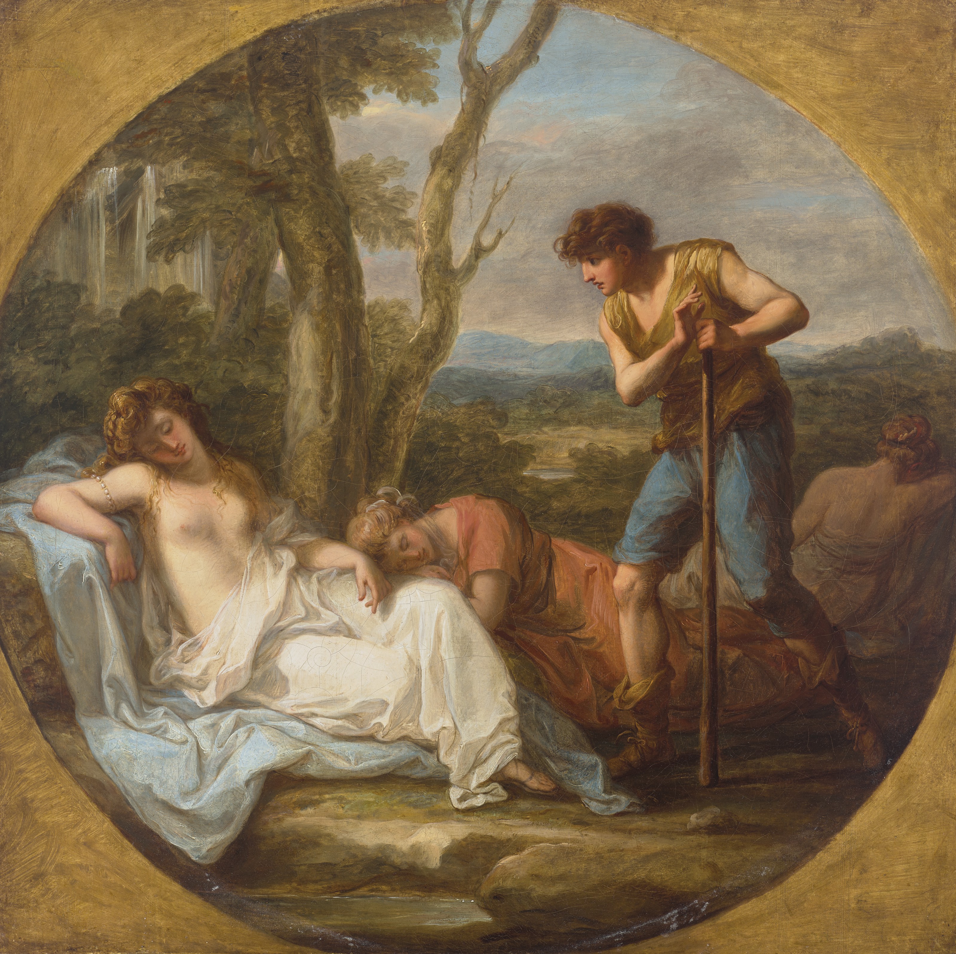 Angelica Kauffmann — Триумф Венеры с тремя грациями, а также Кимона и Ифигении, изображение 3