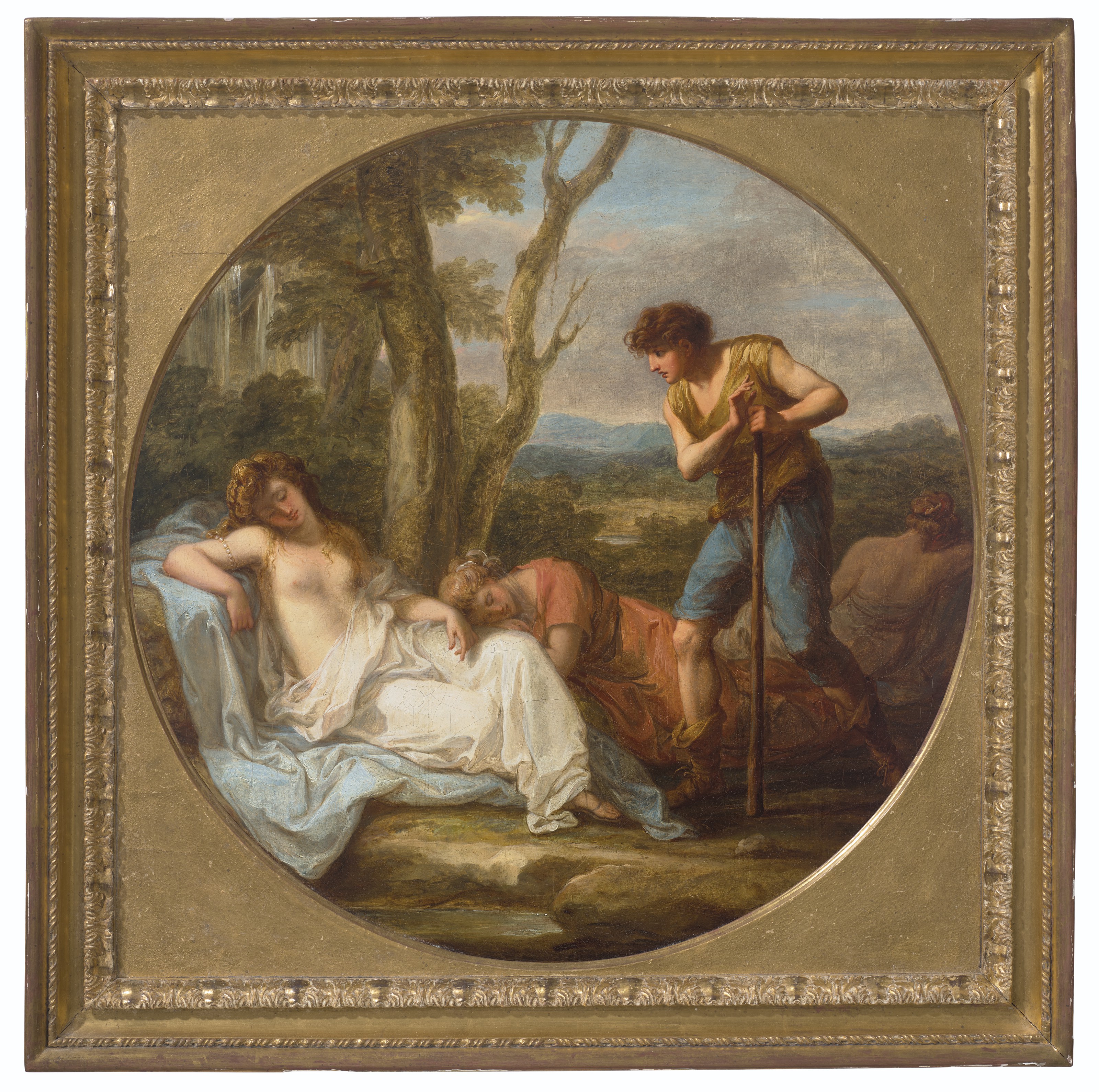 Angelica Kauffmann — Триумф Венеры с тремя грациями, а также Кимона и Ифигении, изображение 5