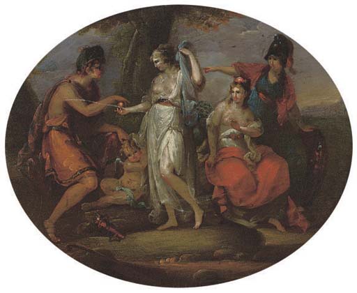Angelica Kauffmann — Приговор Парижа