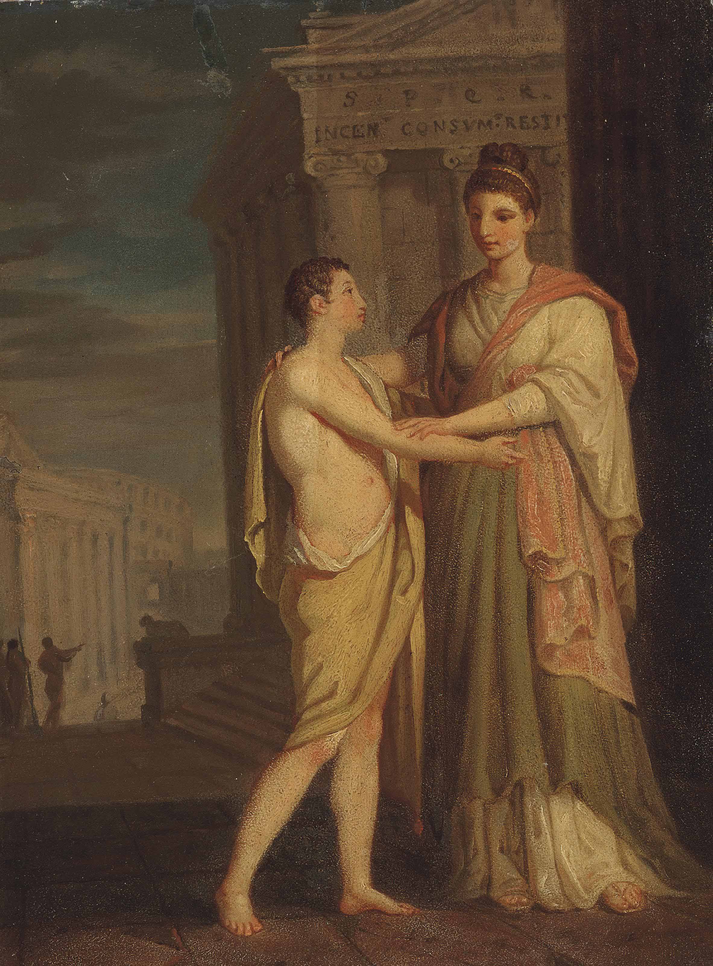 Angelica Kauffmann — Орест и Электра