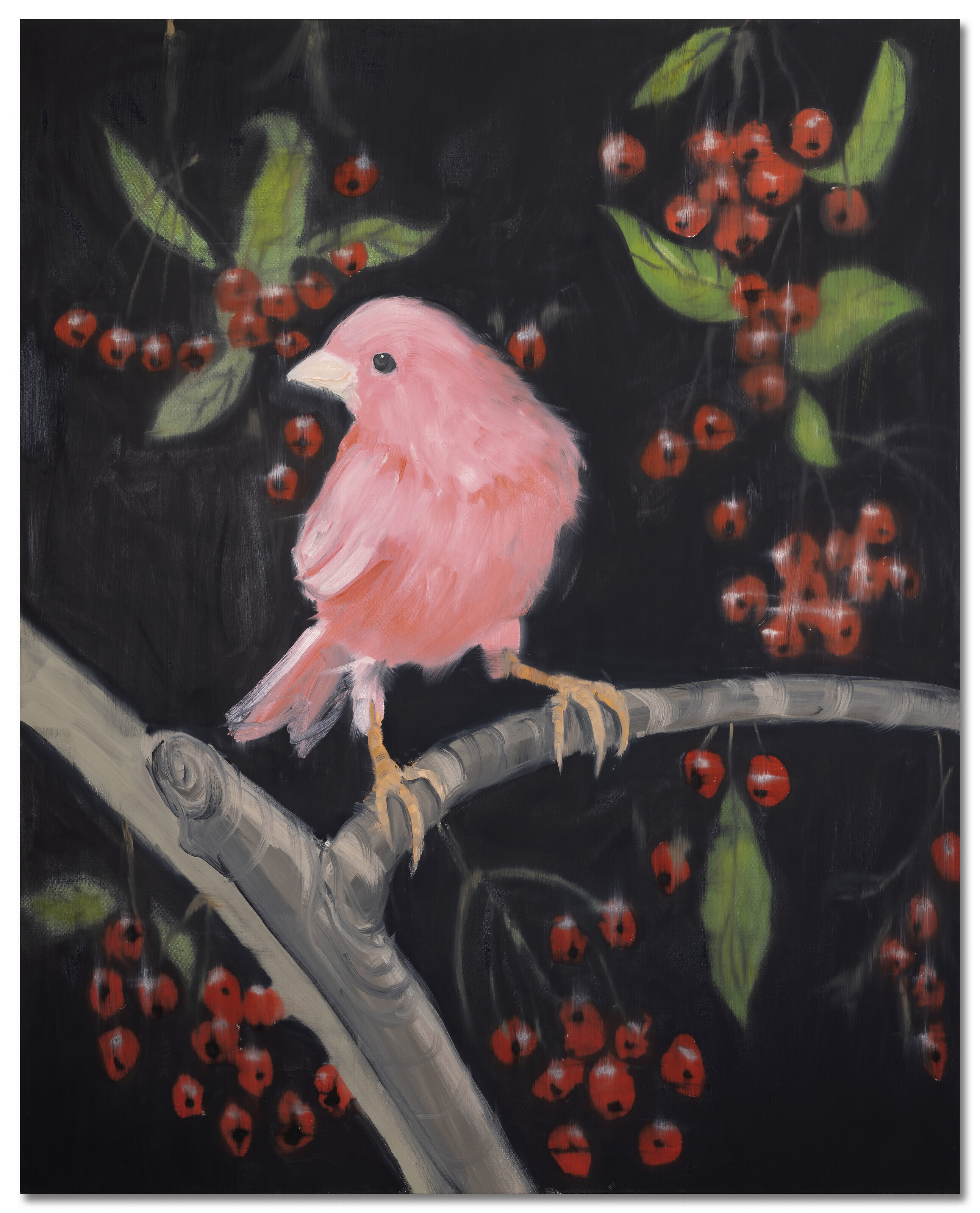 Ann Craven — Выходя на улицу с вишнями, 2011