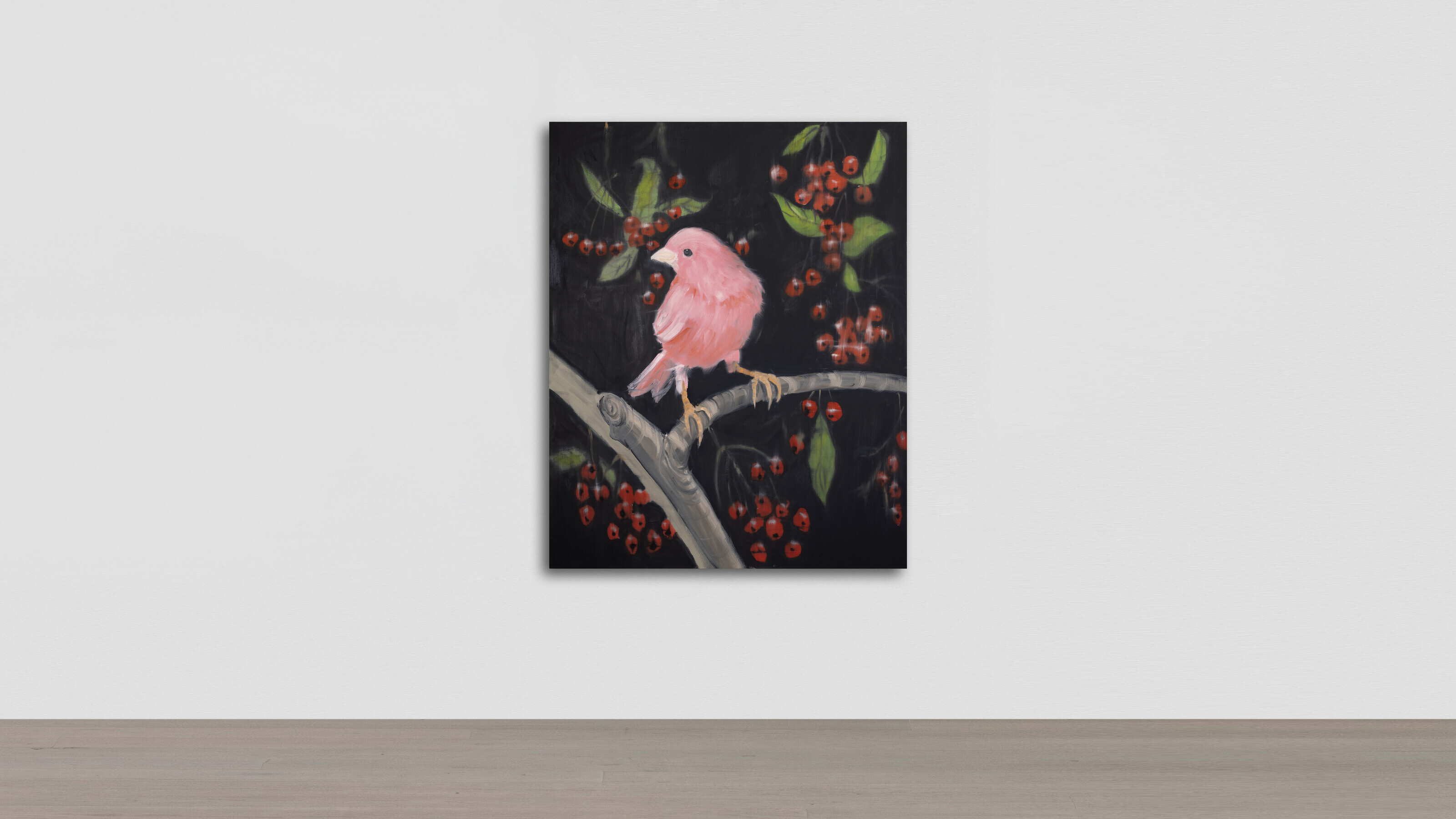 Ann Craven — Выходя на улицу с вишнями, 2011, изображение 2