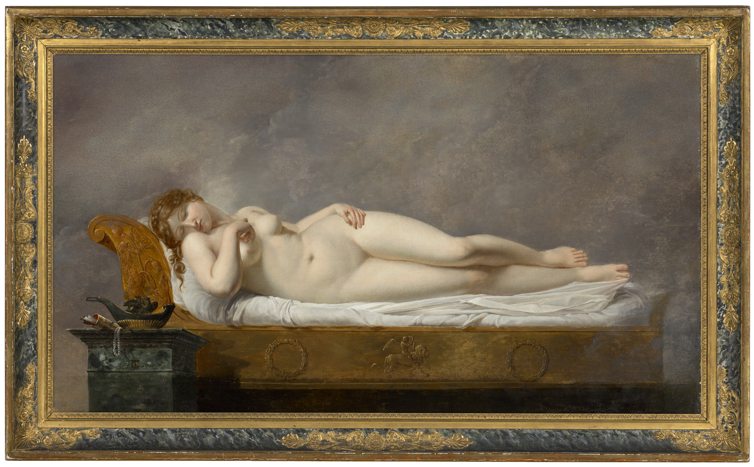 Anne Louis Girodet — Лежащая обнаженная натура, изображение 2