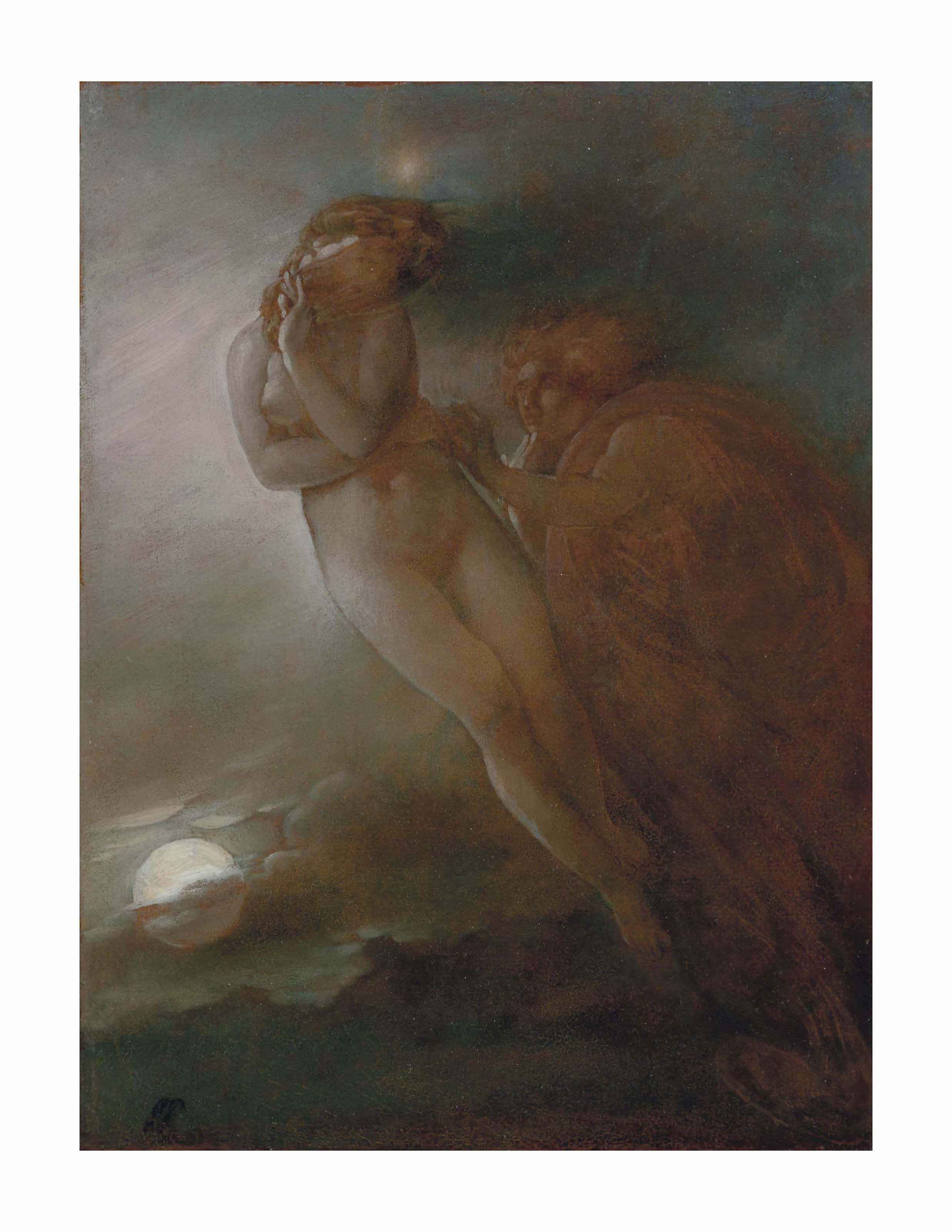 Anne Louis Girodet — Романы Мальвины и Оскара