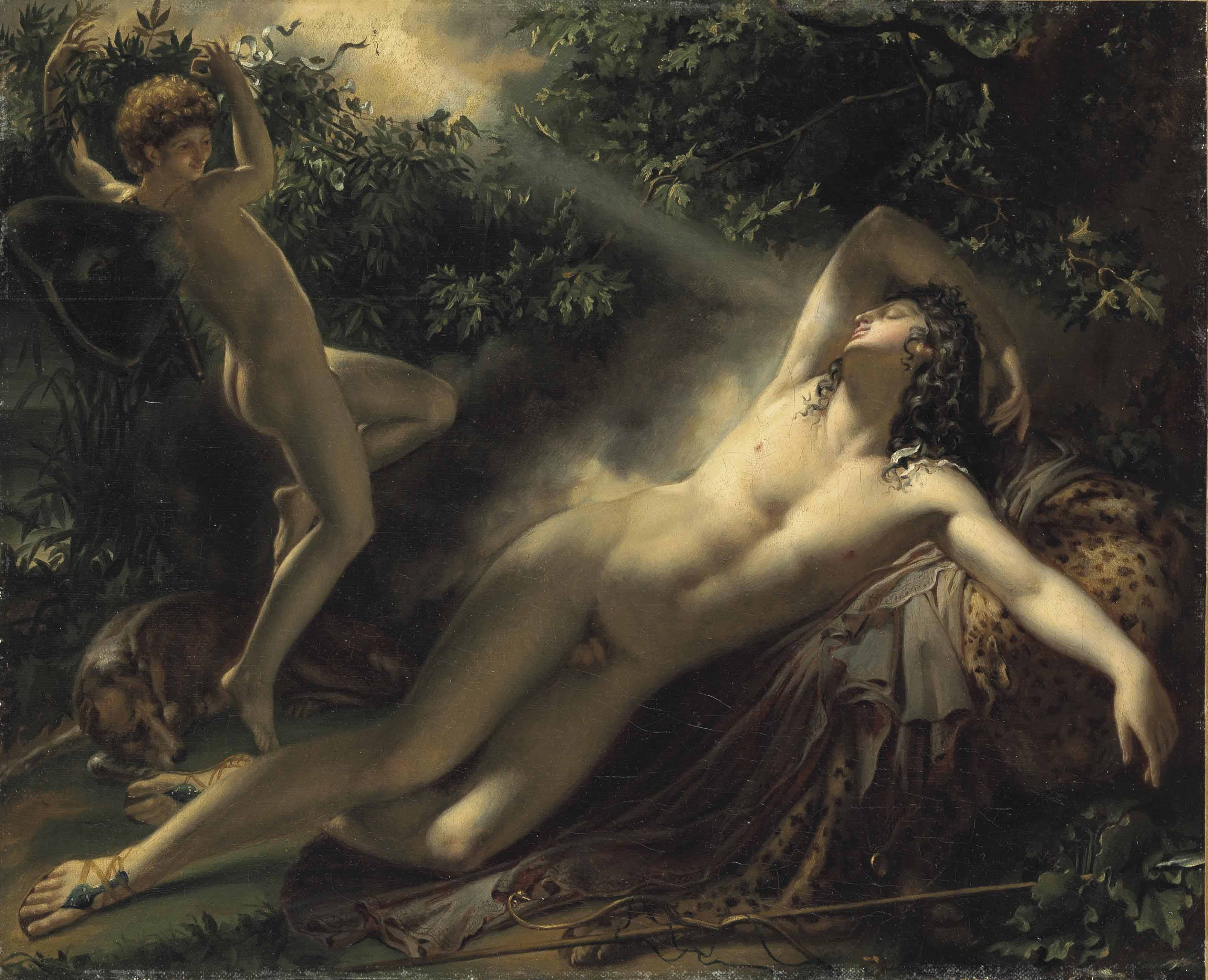 Anne Louis Girodet — Сон Эндимиона