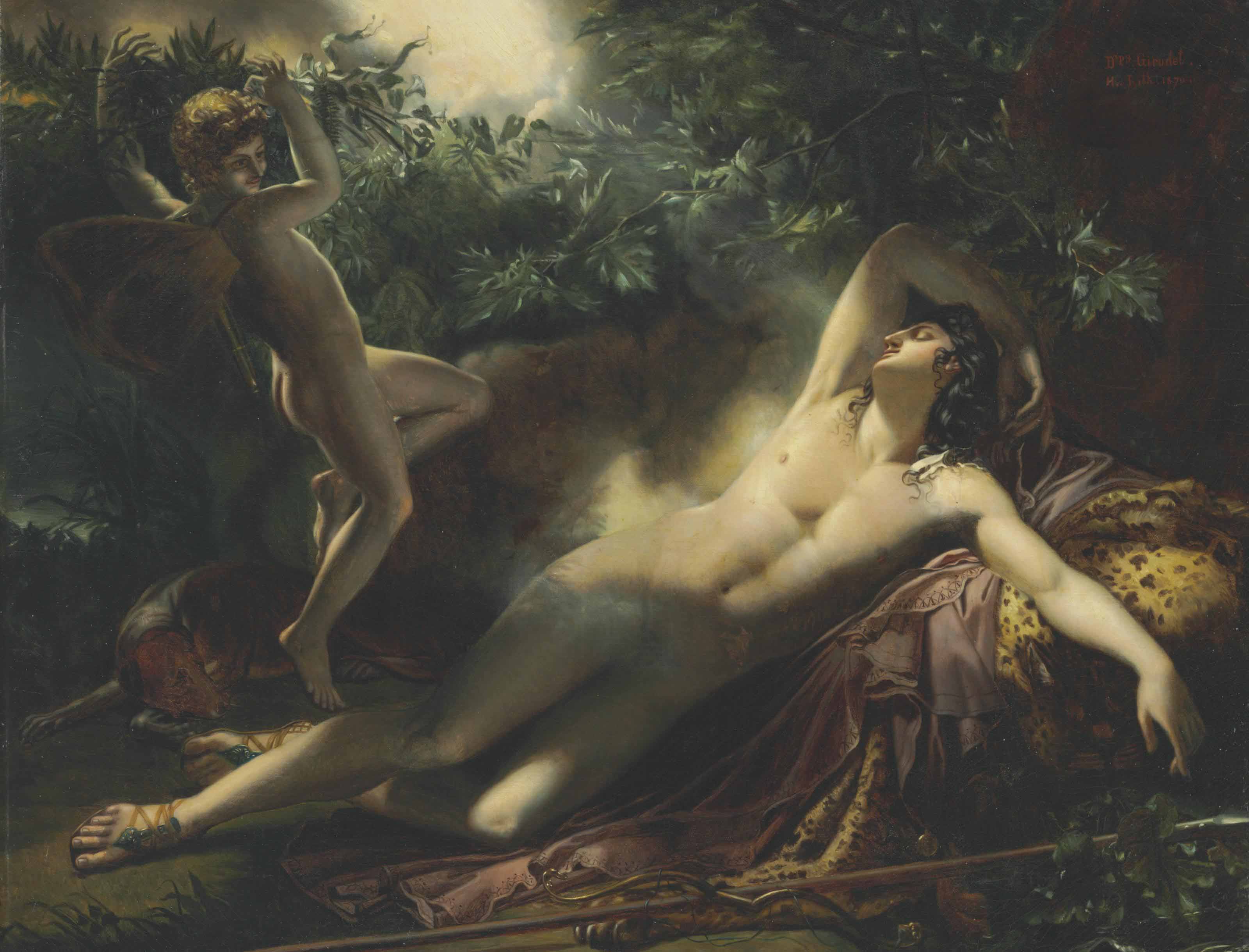 Anne Louis Girodet — Сон Эндимиона