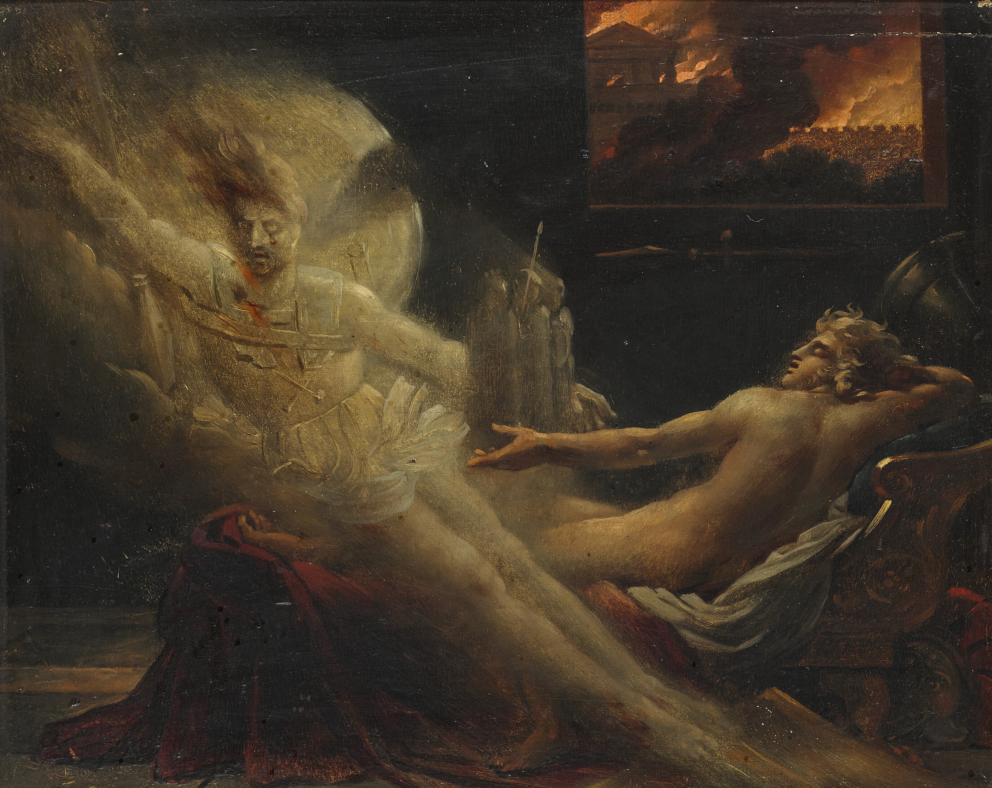 Anne Louis Girodet — Устройство для уборки помещений в доме престарелых