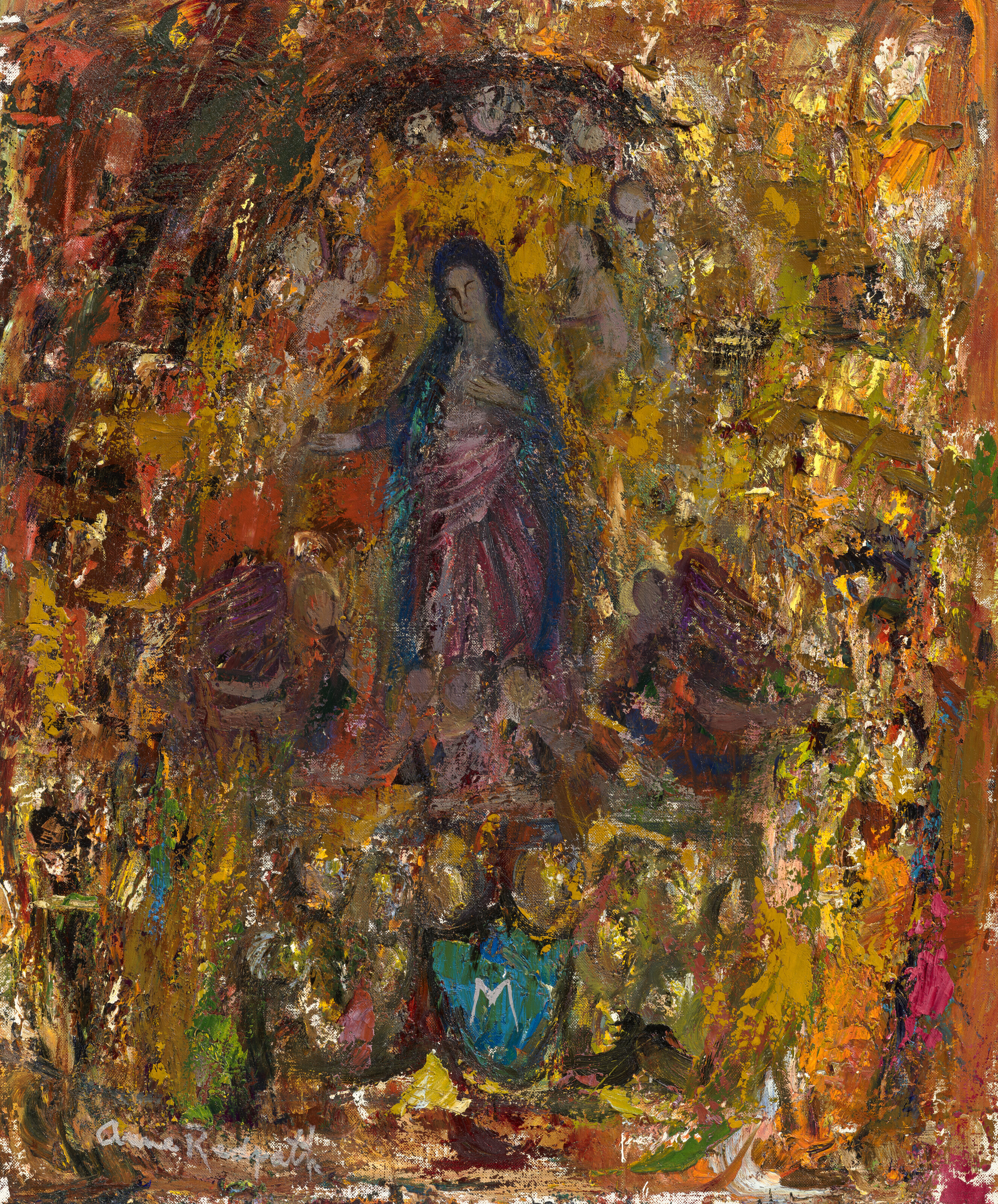 Anne Redpath — Мадонна в Лиссабоне
