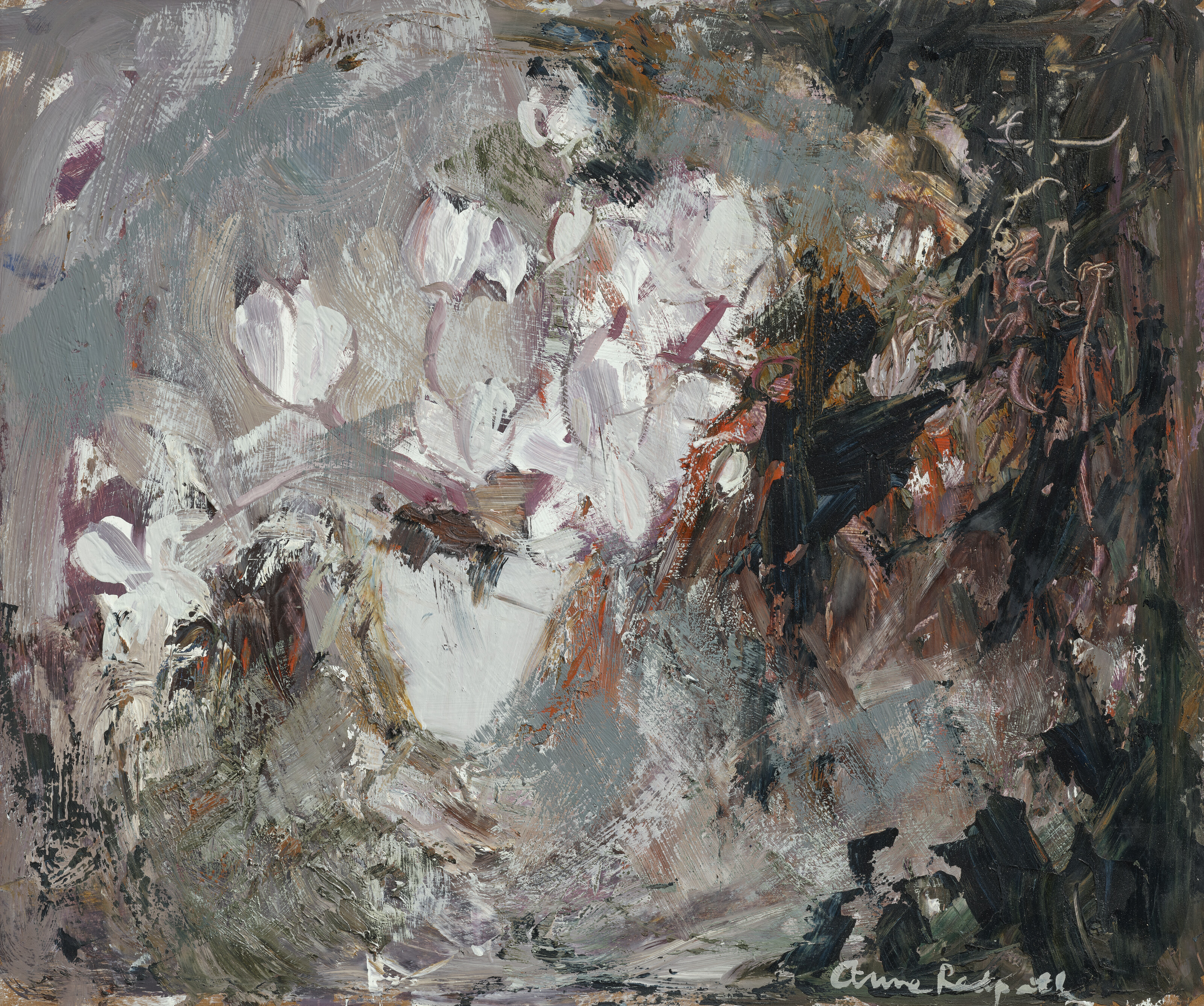 Anne Redpath — Белый цикламен
