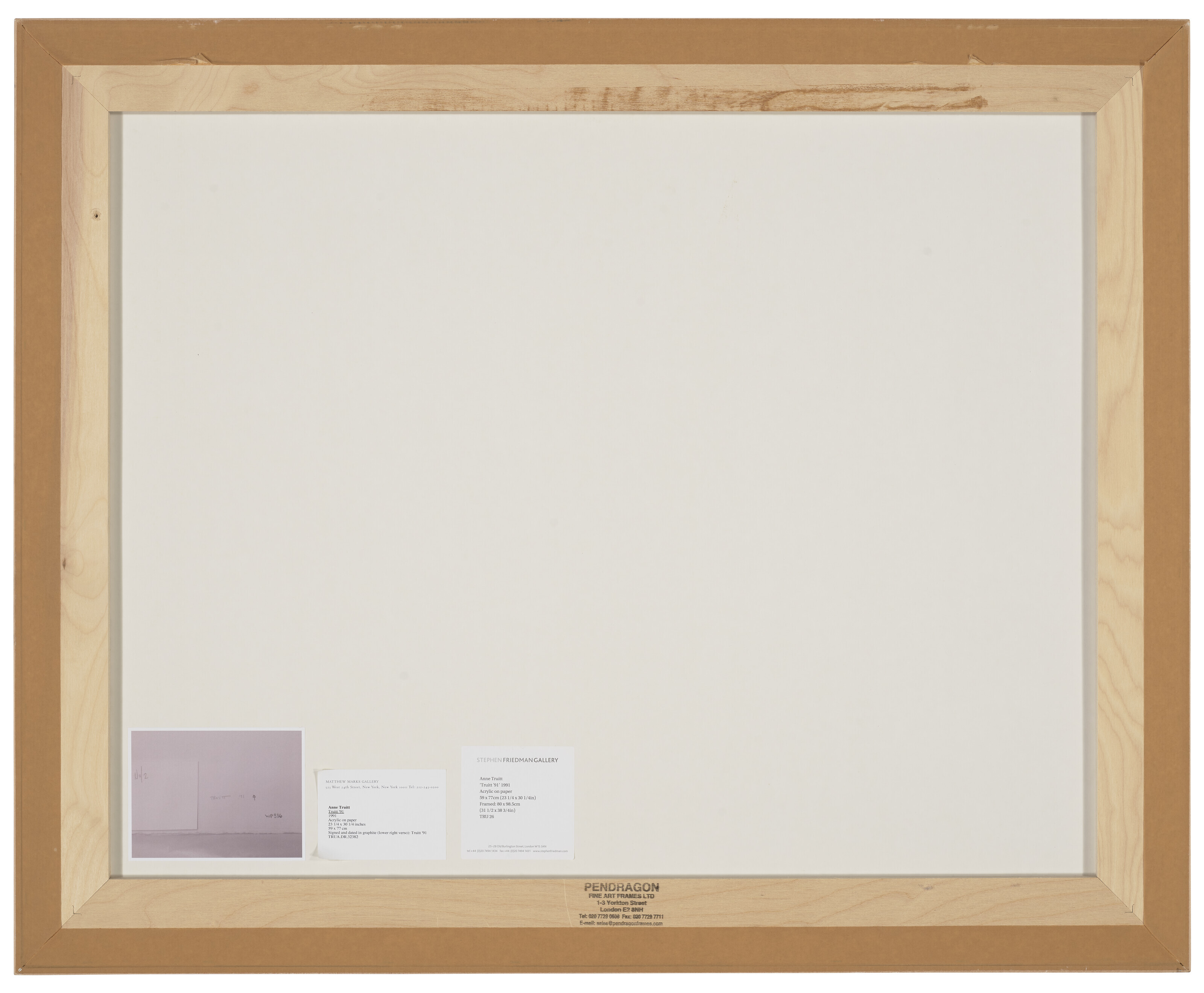 Anne Truitt — Труитт '91, изображение 3