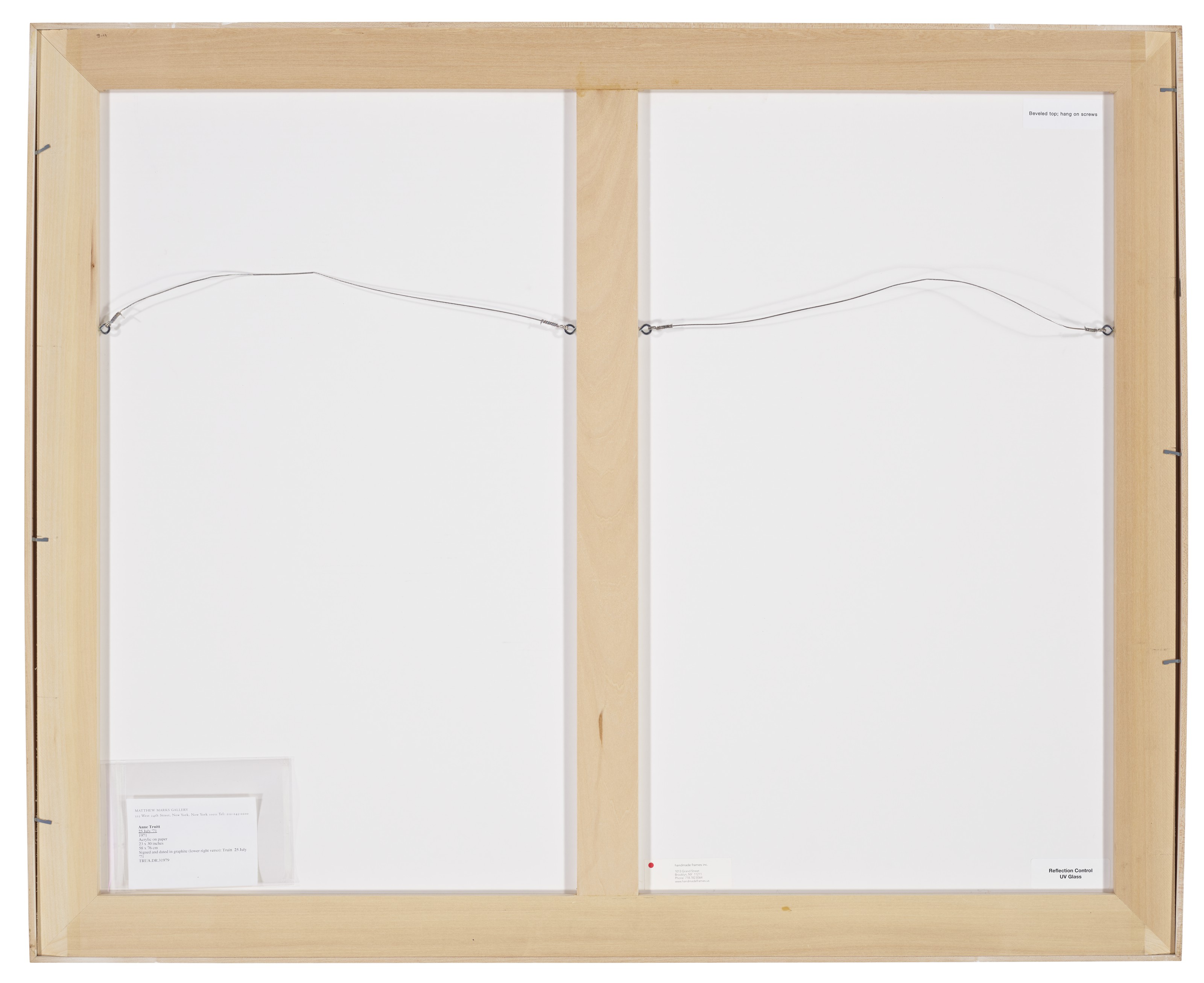 Anne Truitt — 25 июля 71-го года, изображение 3