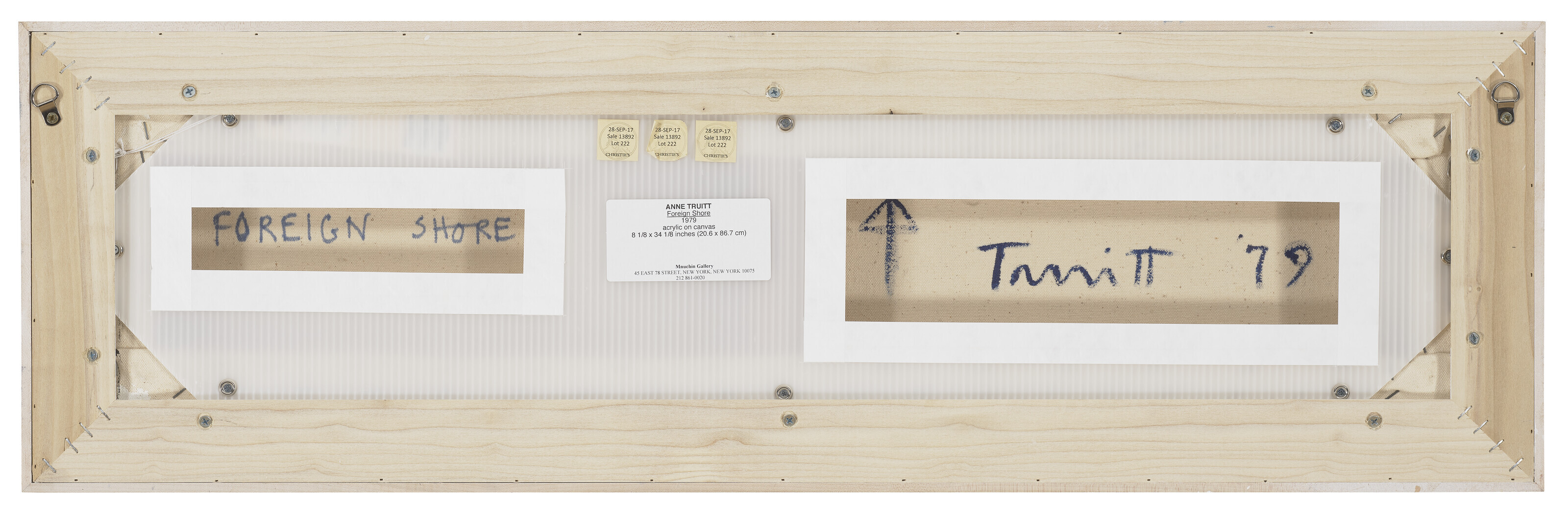 Anne Truitt — Чужой берег, изображение 3
