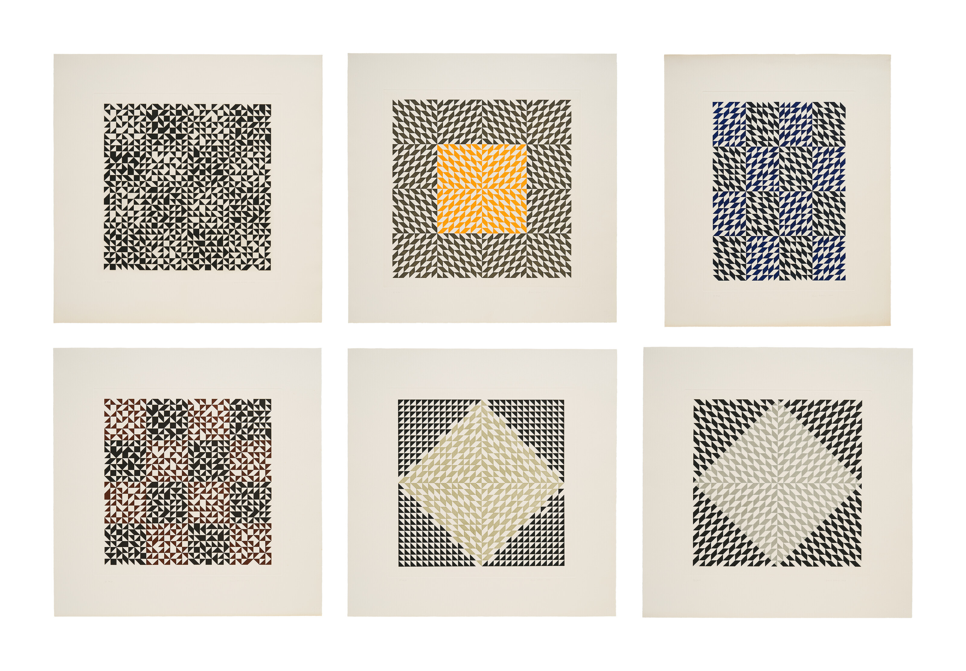 Anni Albers — Вторая часть I-VI