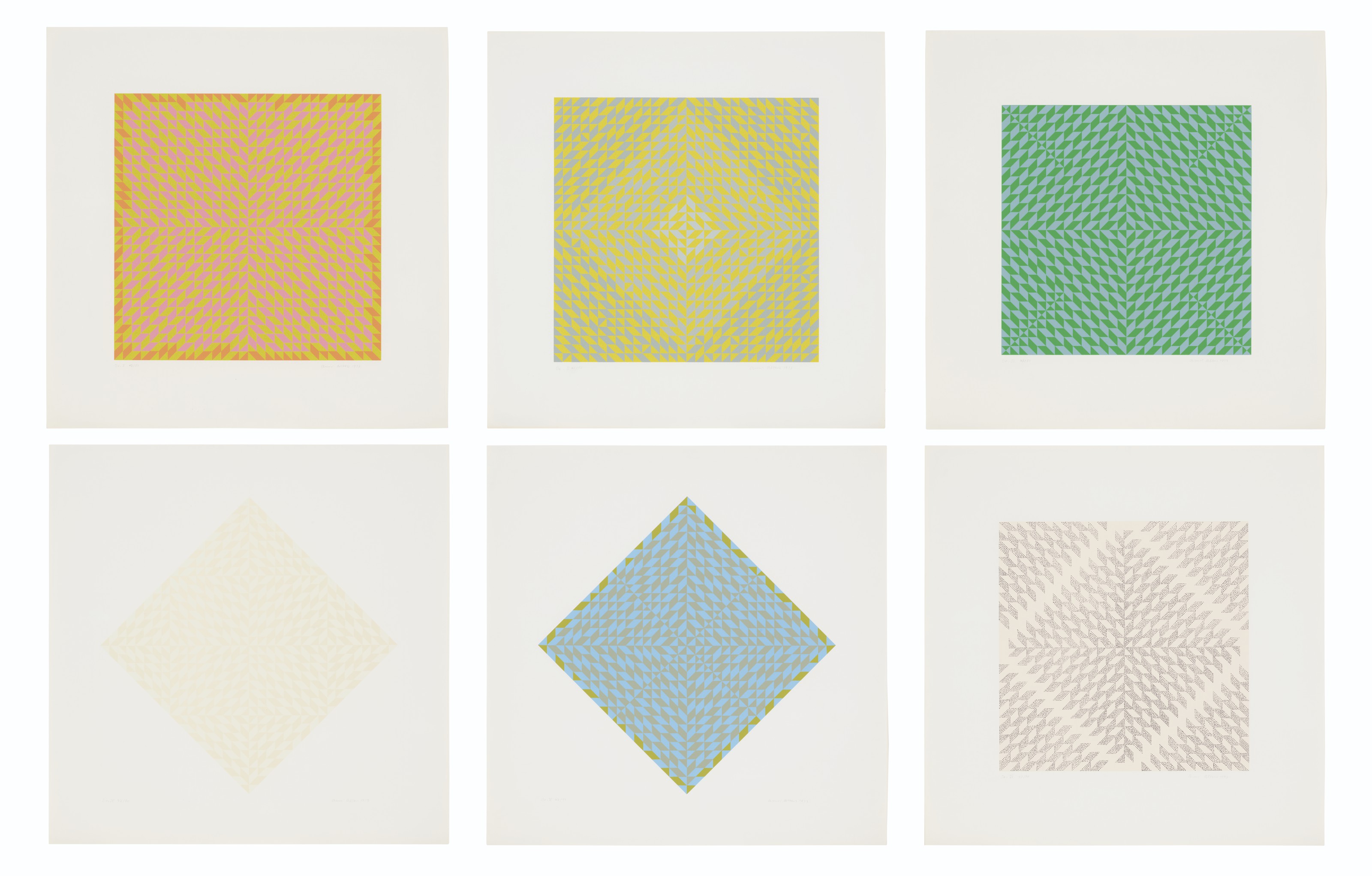 Anni Albers — Делай. I-VI