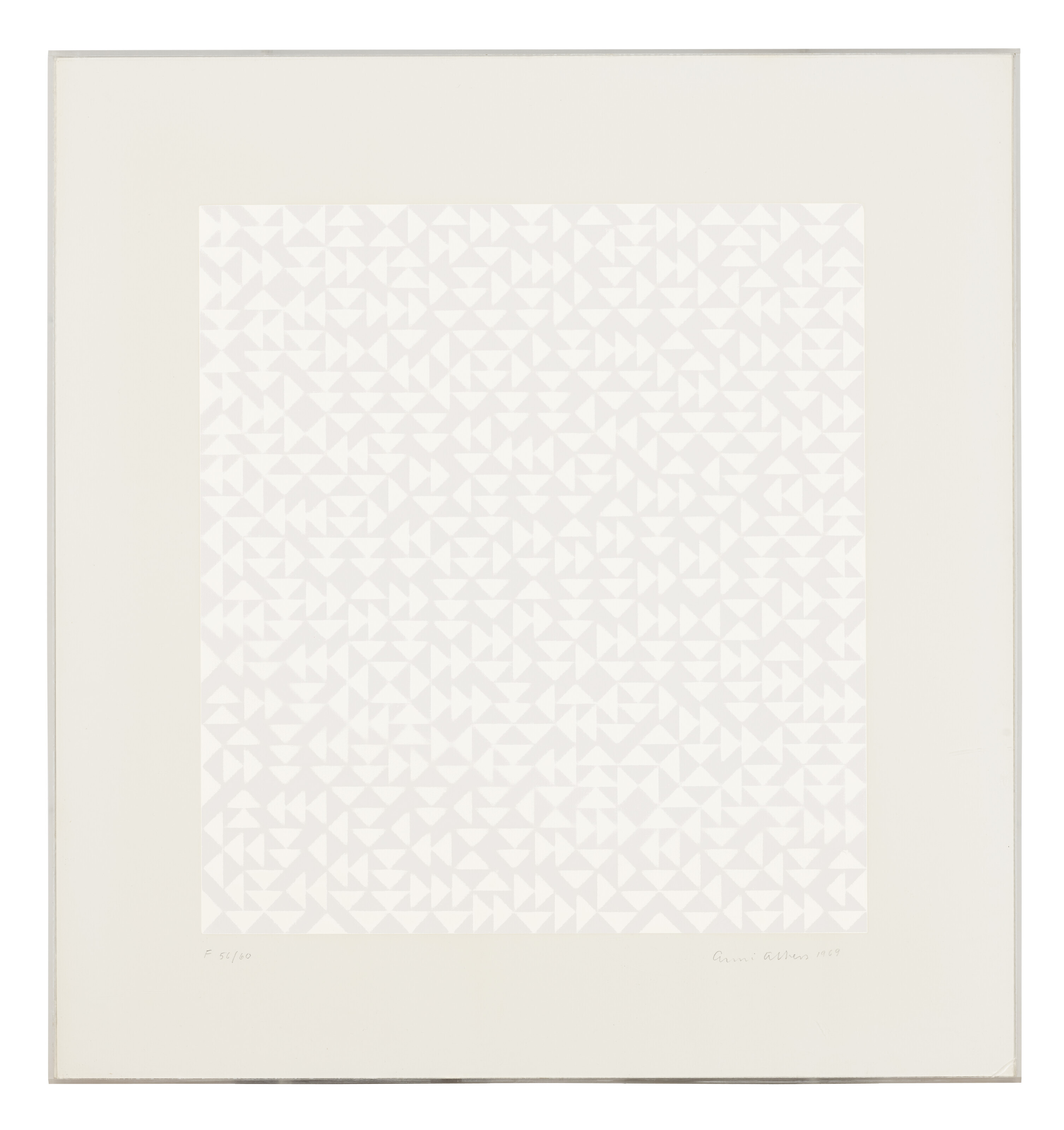 Anni Albers — F, из триадического ряда, изображение 2