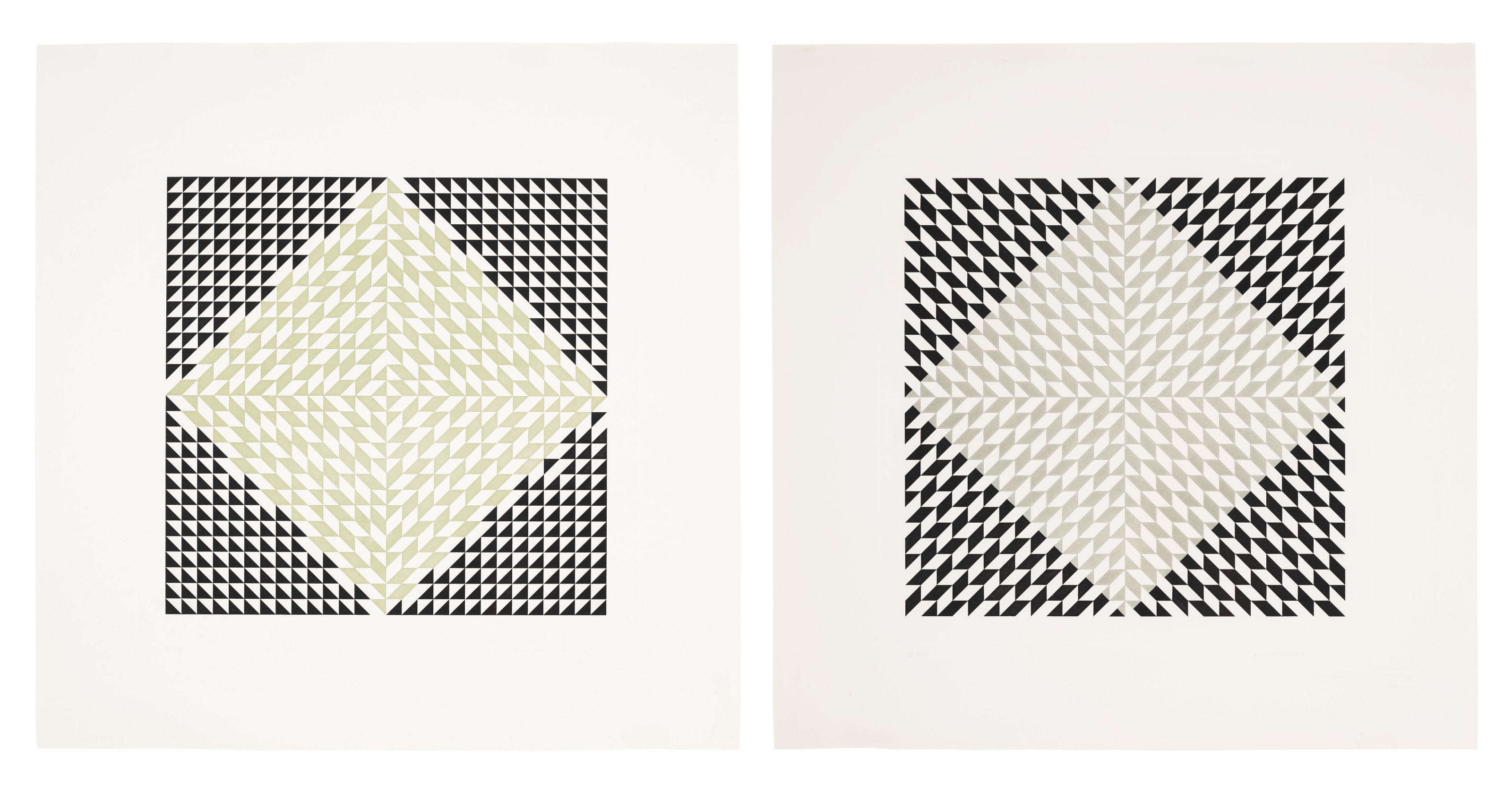 Anni Albers — Вторая часть : две гравюры