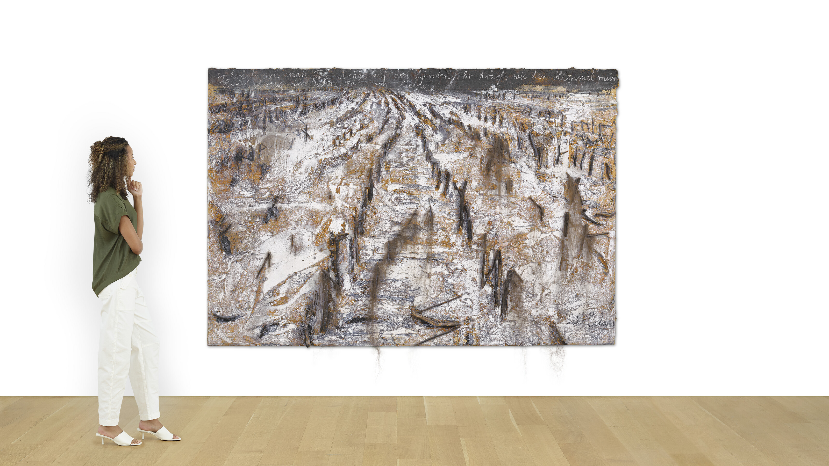 Anselm Kiefer — Она хочет, чтобы человек совершал поступки в день свадьбы. Он носит их, как носят мертвых на руках. Он носит их, как небеса носили мои волосы в тот год, когда я любила., изображение 3