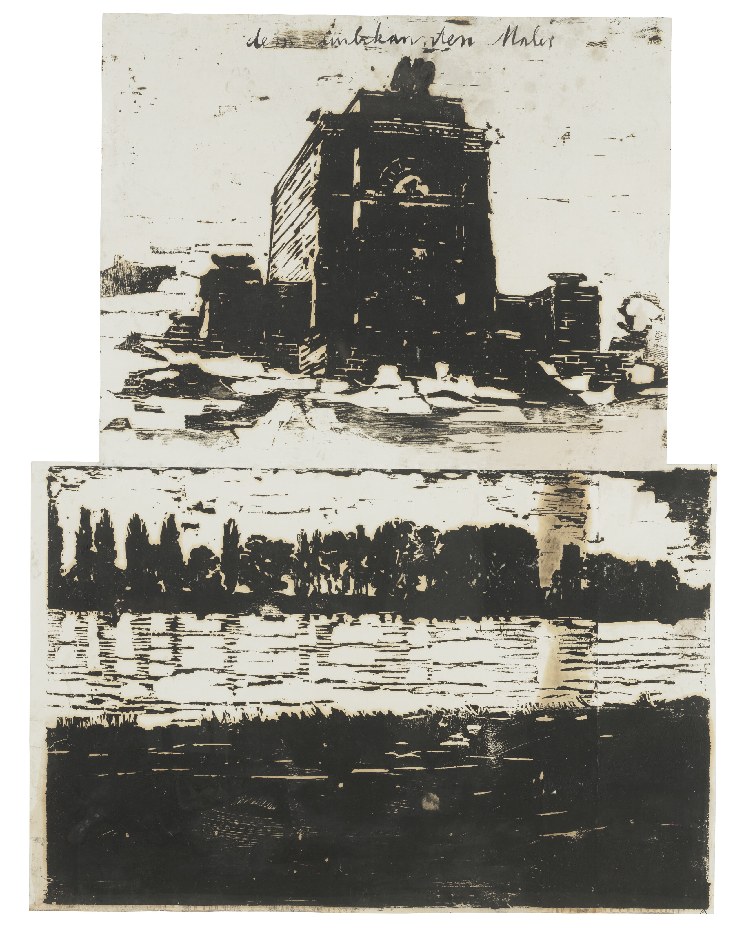 Anselm Kiefer — Неизвестный художник (Неизвестному художнику), изображение 1