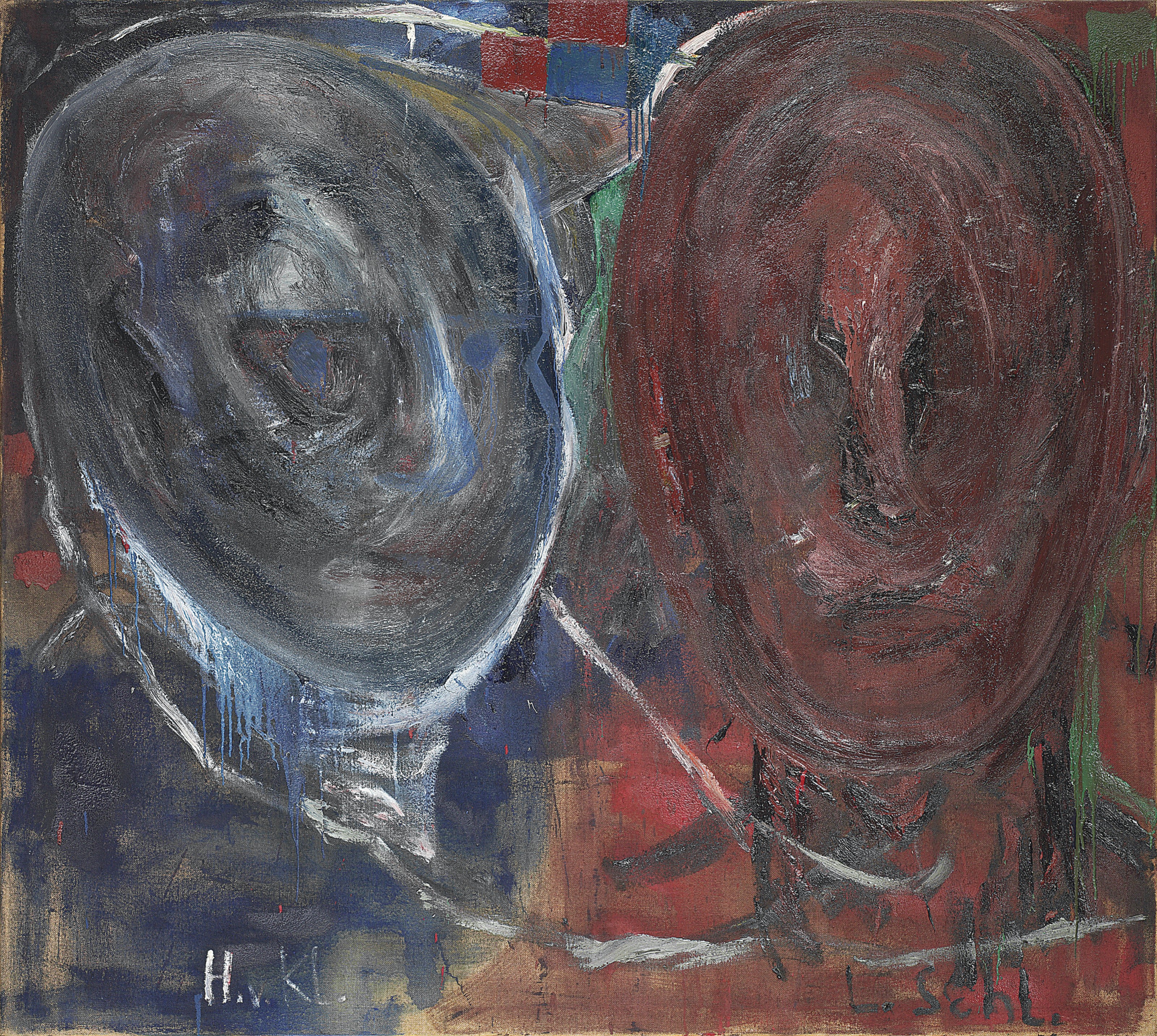 Anselm Kiefer — Х.в.Кл./Л.Шл. (Генрих фон Клейст и Лео Шлагетер)