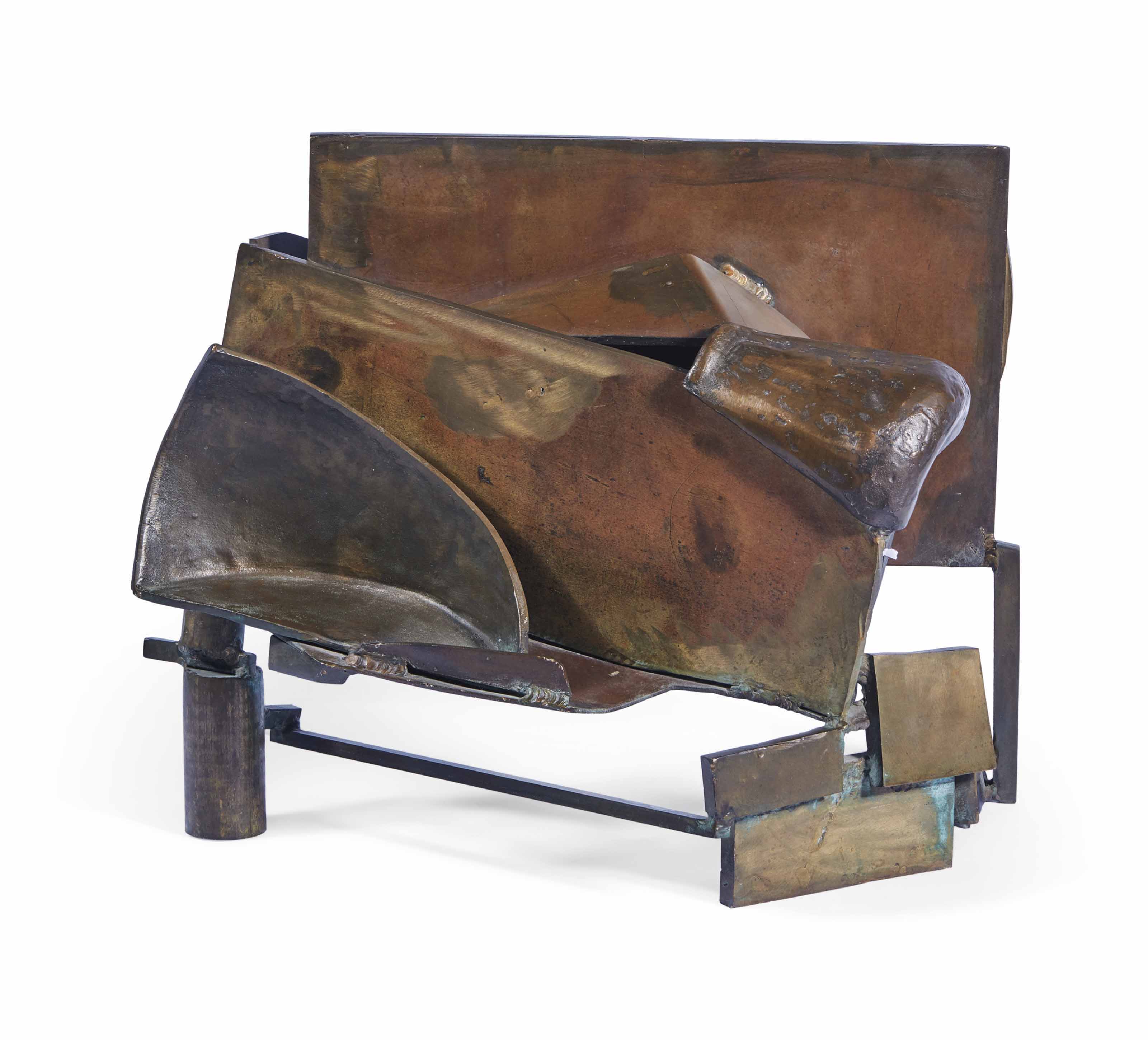 Anthony Caro — Настольный бронзовый клин