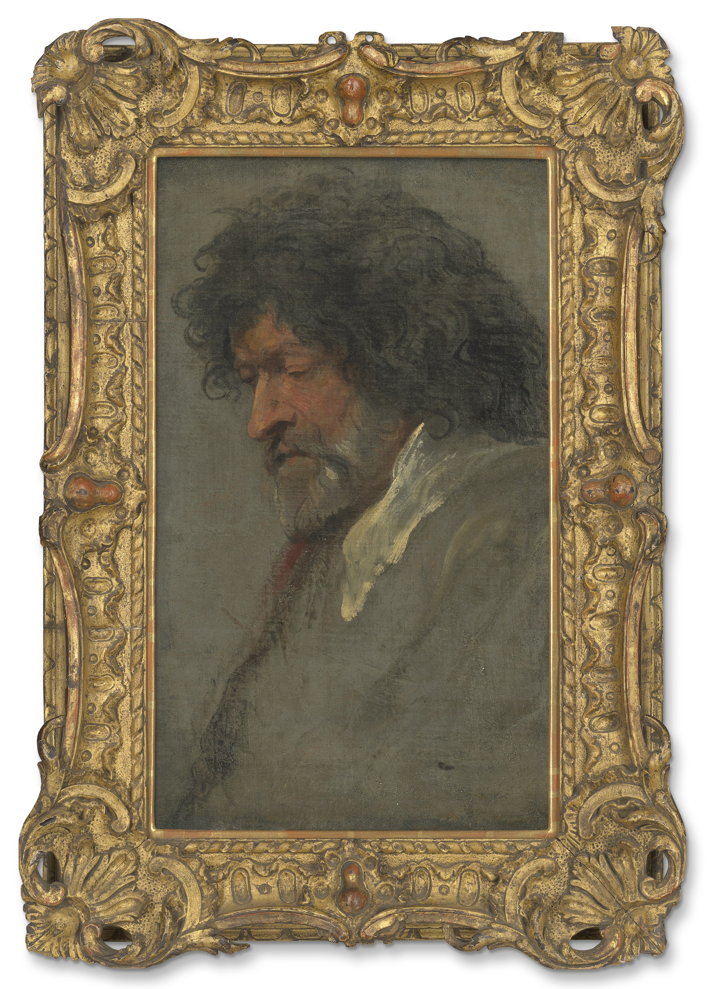 Anthony van Dyck — Исследование головы мужчины, изображение 2