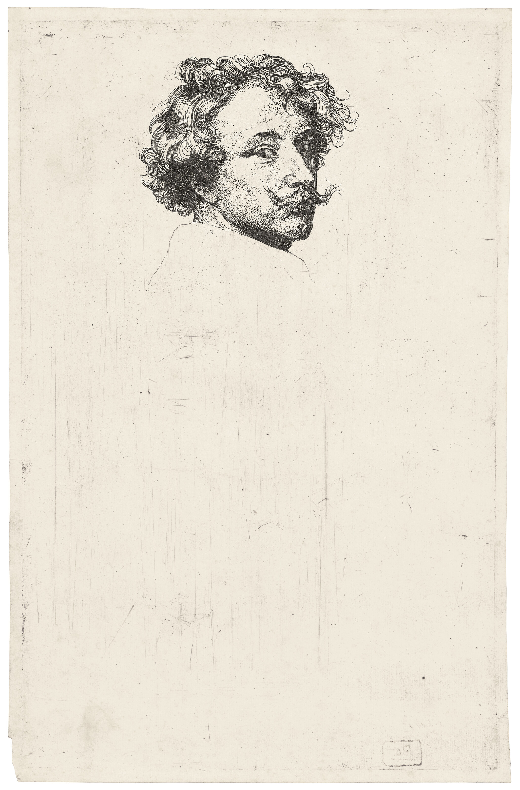 Anthony van Dyck — Автопортрет, автор: Icones Principum Virorum