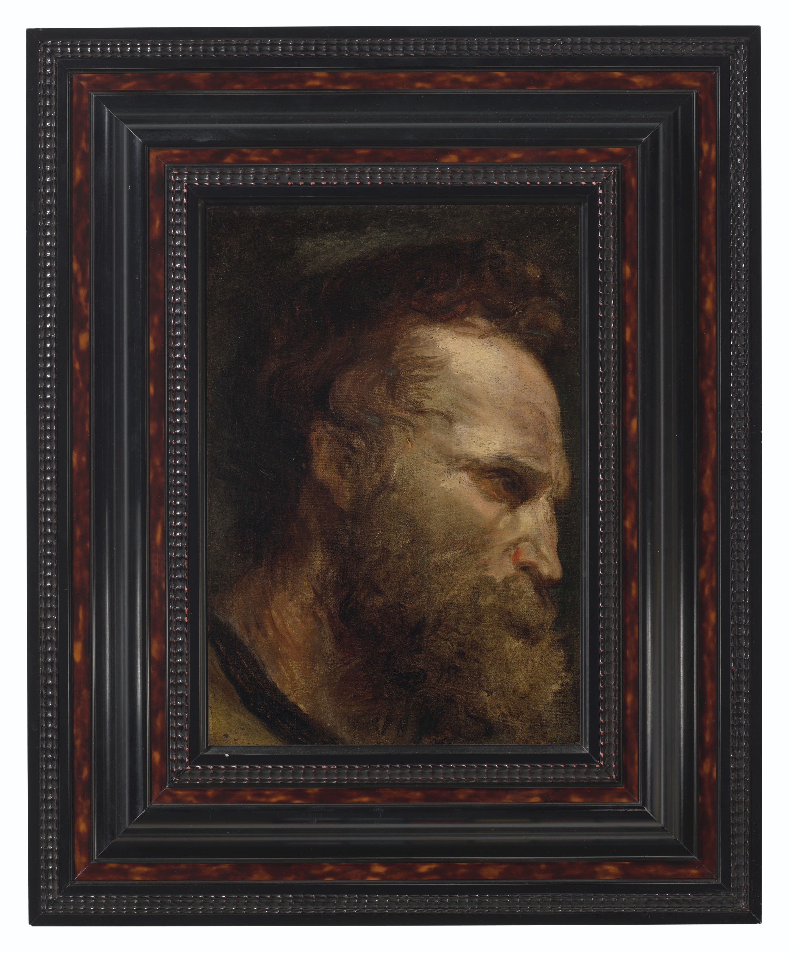 Anthony van Dyck — Головной кабинет бородатого мужчины, изображение 2