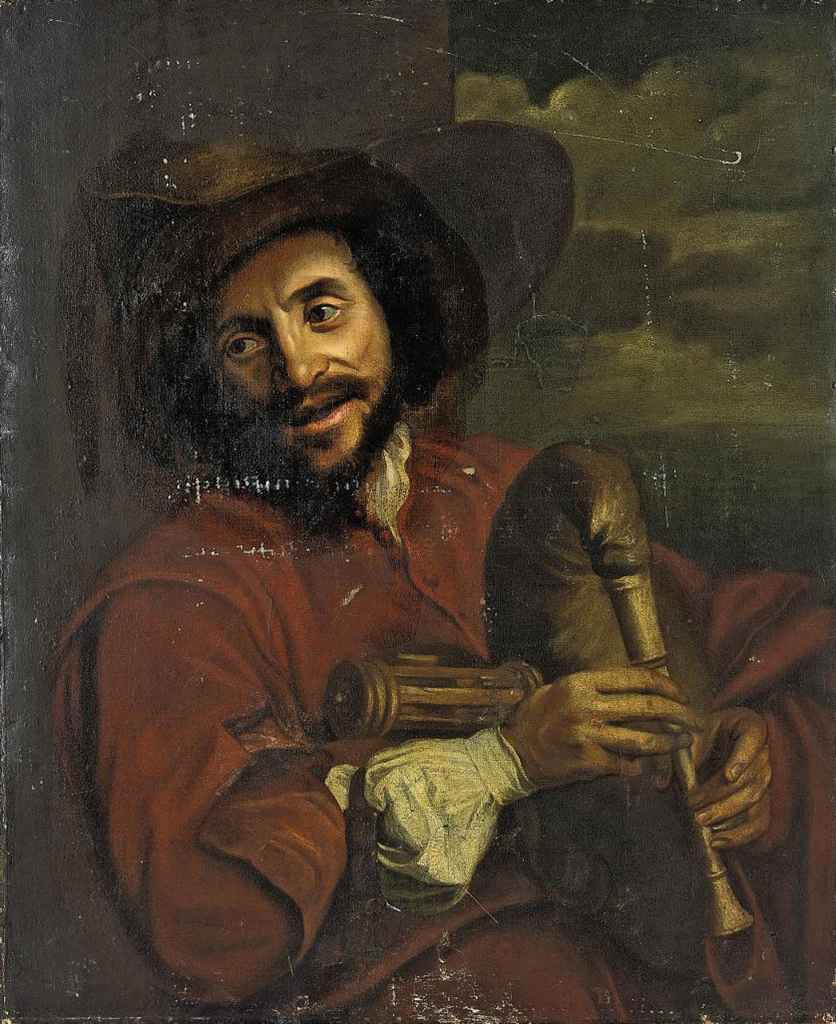 Anthony van Dyck — Портрет Франсуа Ланглуа в образе савояра