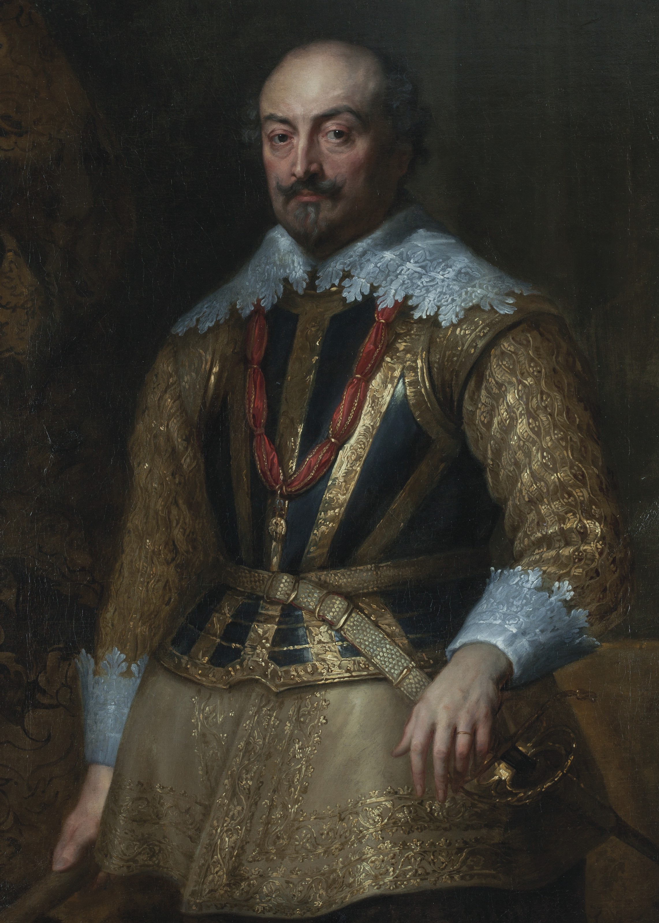 Anthony van Dyck — Портрет Иоанна VIII, графа Нассау-Зигенского (1583-1638), в три четверти роста
