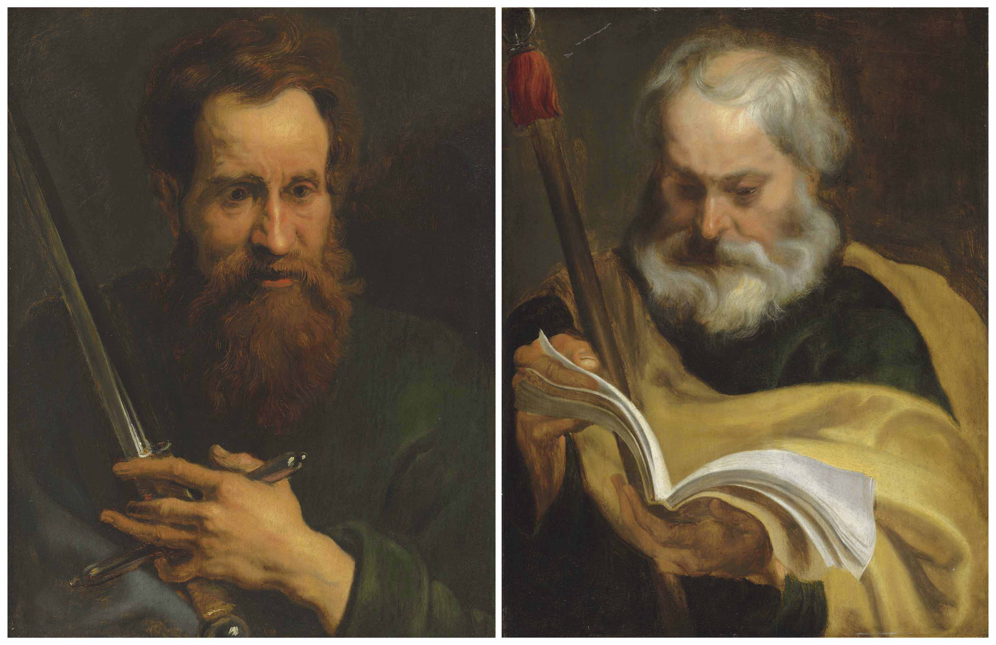 Anthony van Dyck — Святой Павел и святой Фома