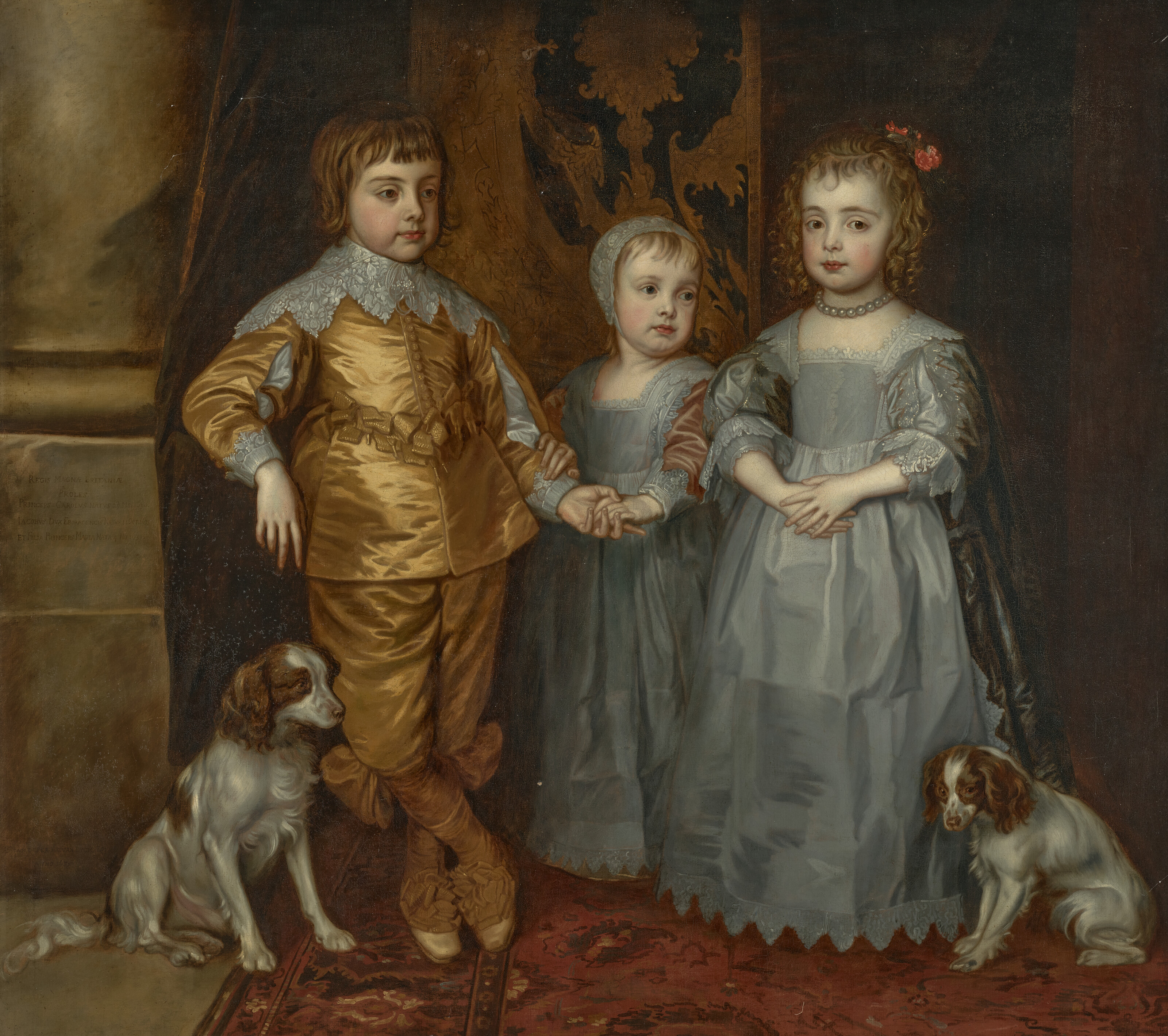 Anthony van Dyck — Трое старших детей Карла I, изображение 2