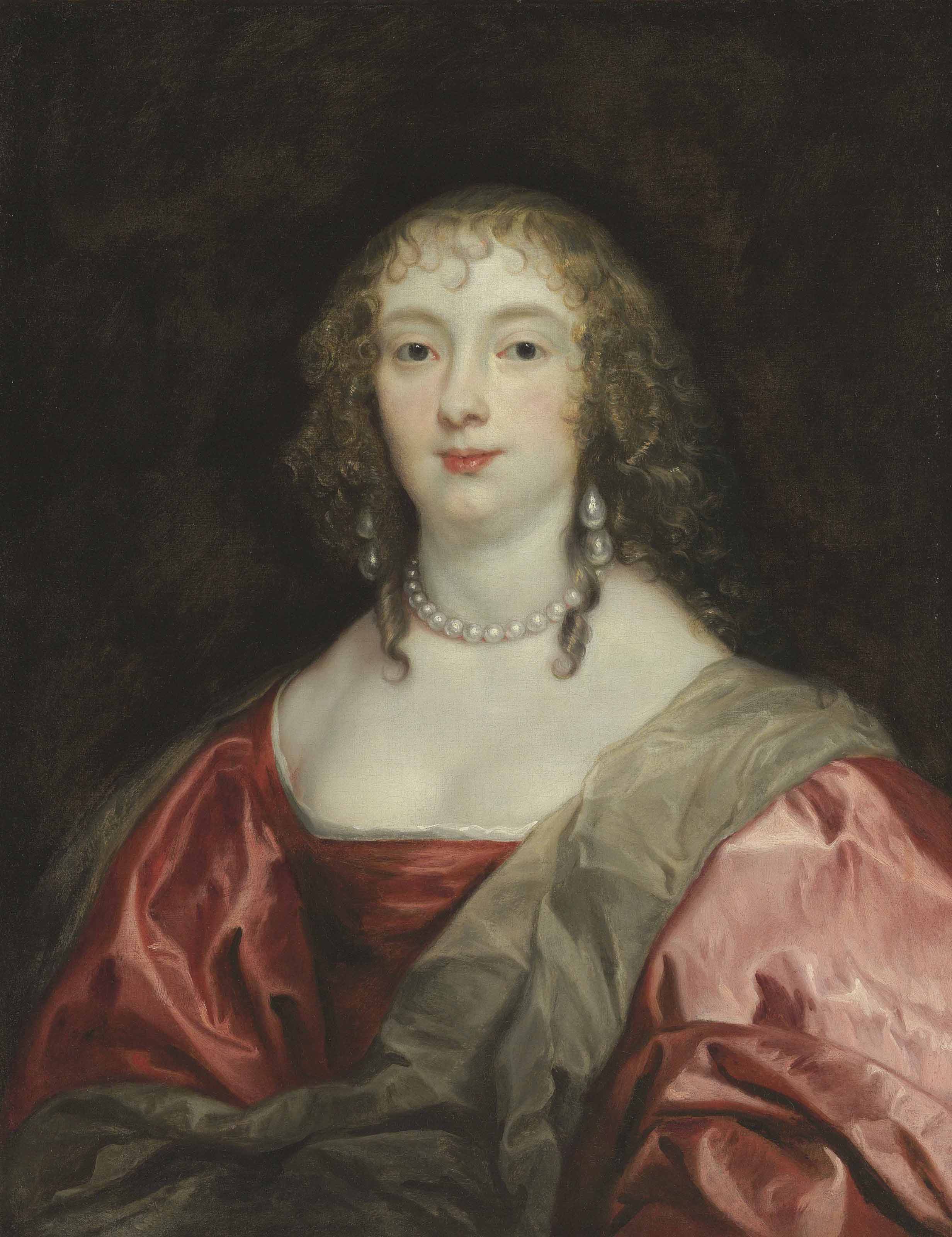 Anthony van Dyck — Портрет Анны, леди Рассел, впоследствии графини Бедфорд (1615-1684), во весь рост