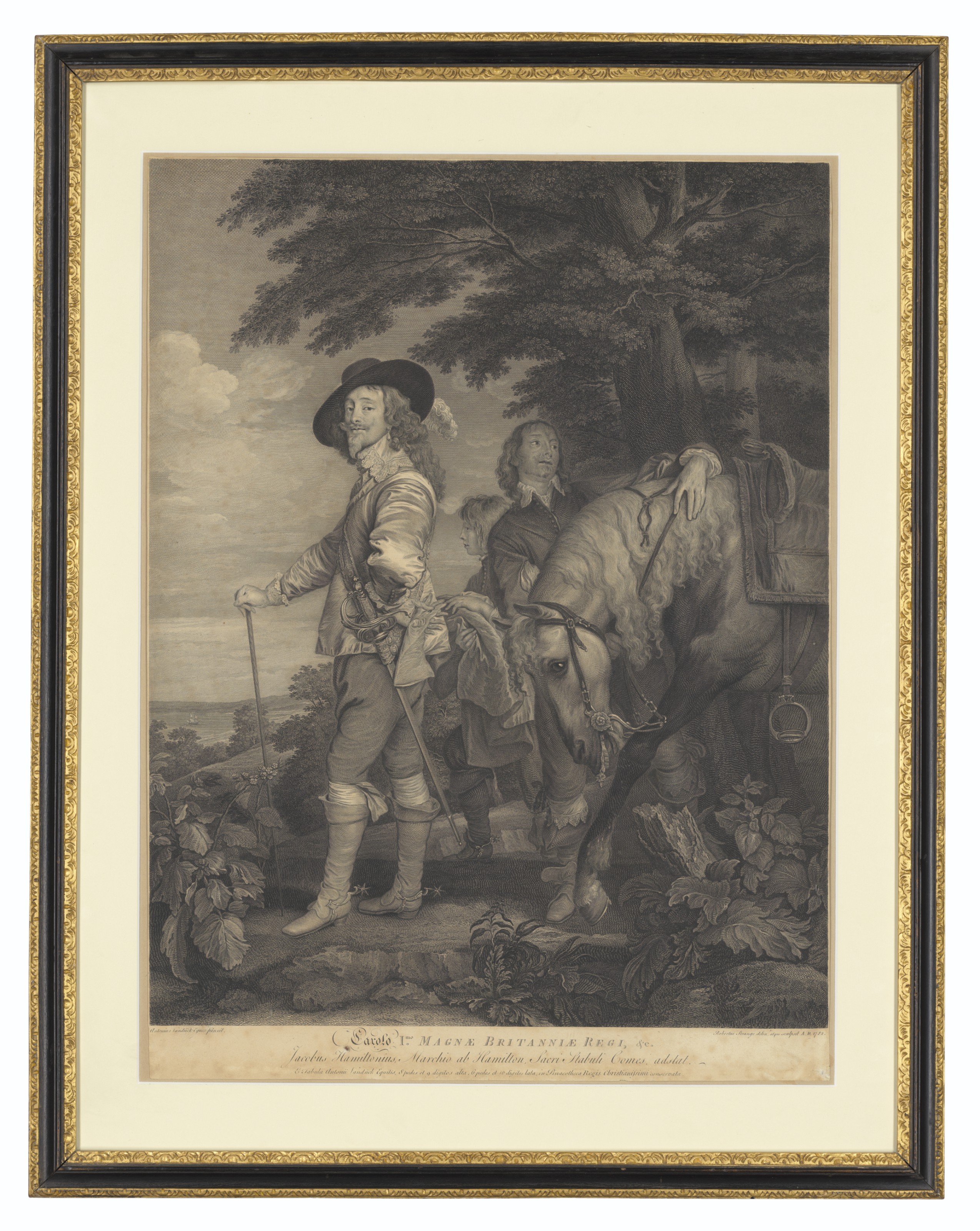 Anthony van Dyck — Карл I, герцог Гамильтон и Генриетта Мария Великая Британия и Регина, изображение 1