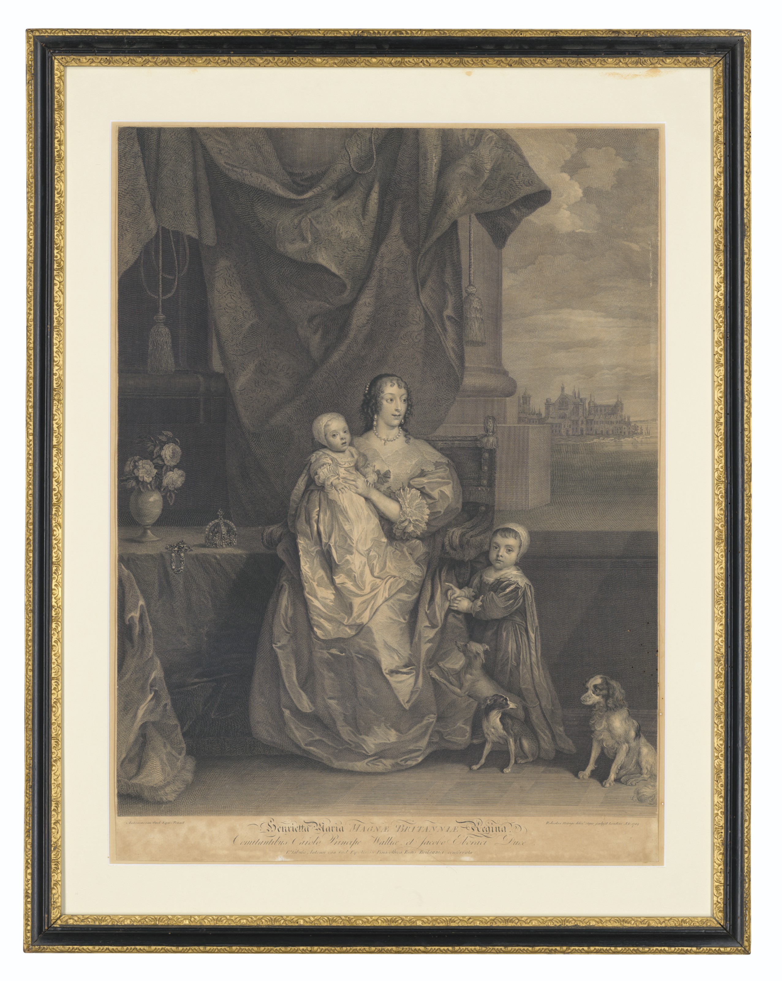 Anthony van Dyck — Карл I, герцог Гамильтон и Генриетта Мария Великая Британия и Регина, изображение 2
