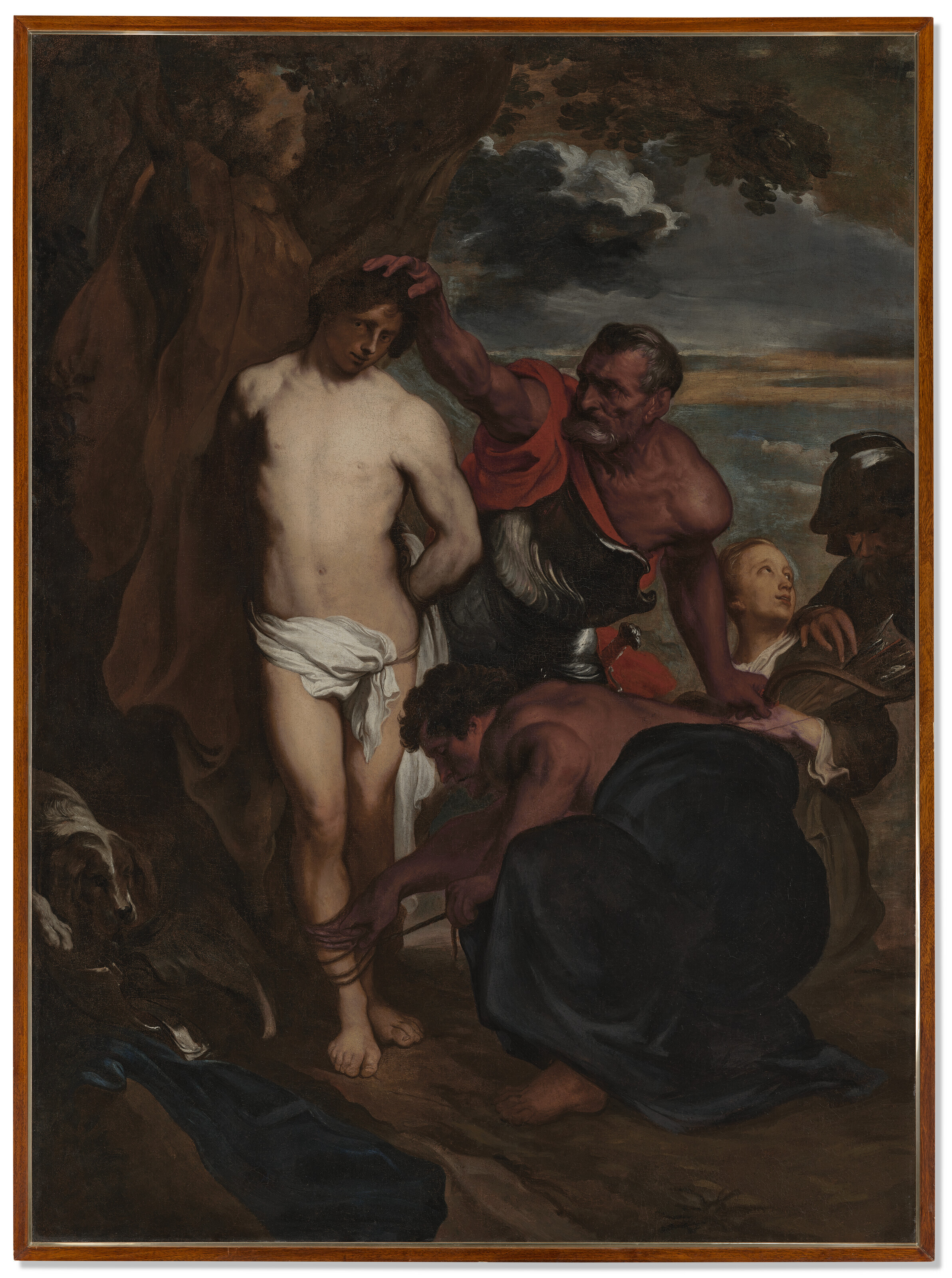 Anthony van Dyck — Святой Себастьян, обреченный на мученическую смерть