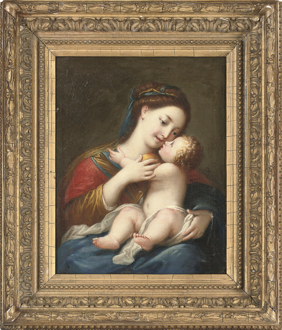 Anton Raphael Mengs — Мадонна с младенцем