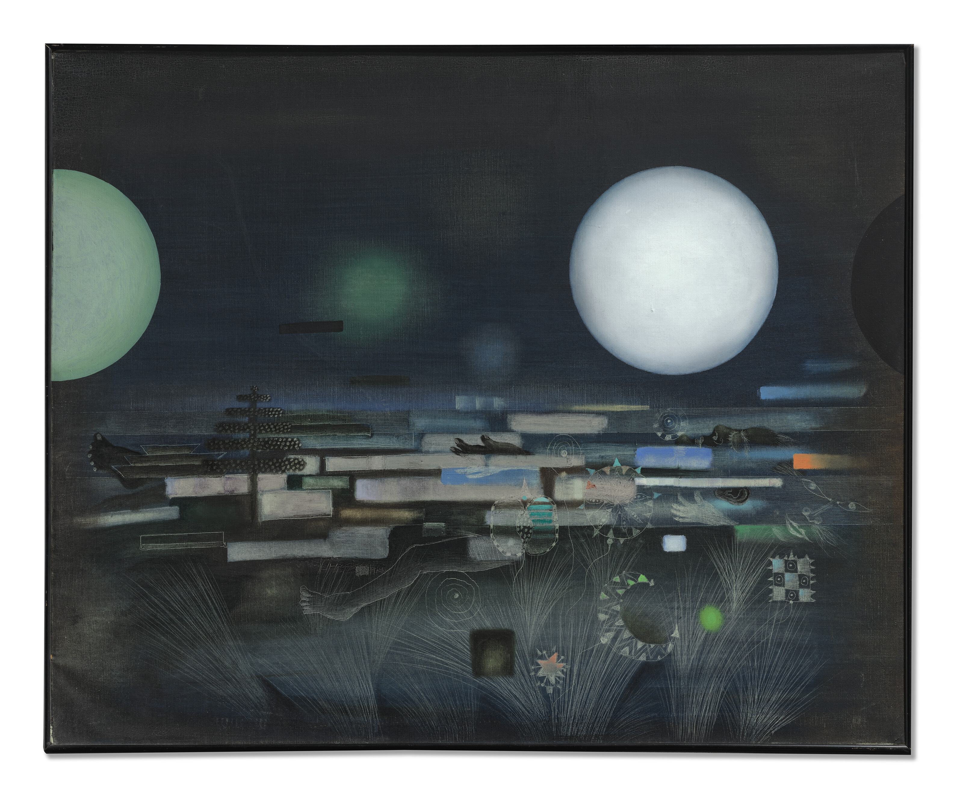 Antoni Tàpies — Ночной пейзаж ( Paisatge nocturn), изображение 2