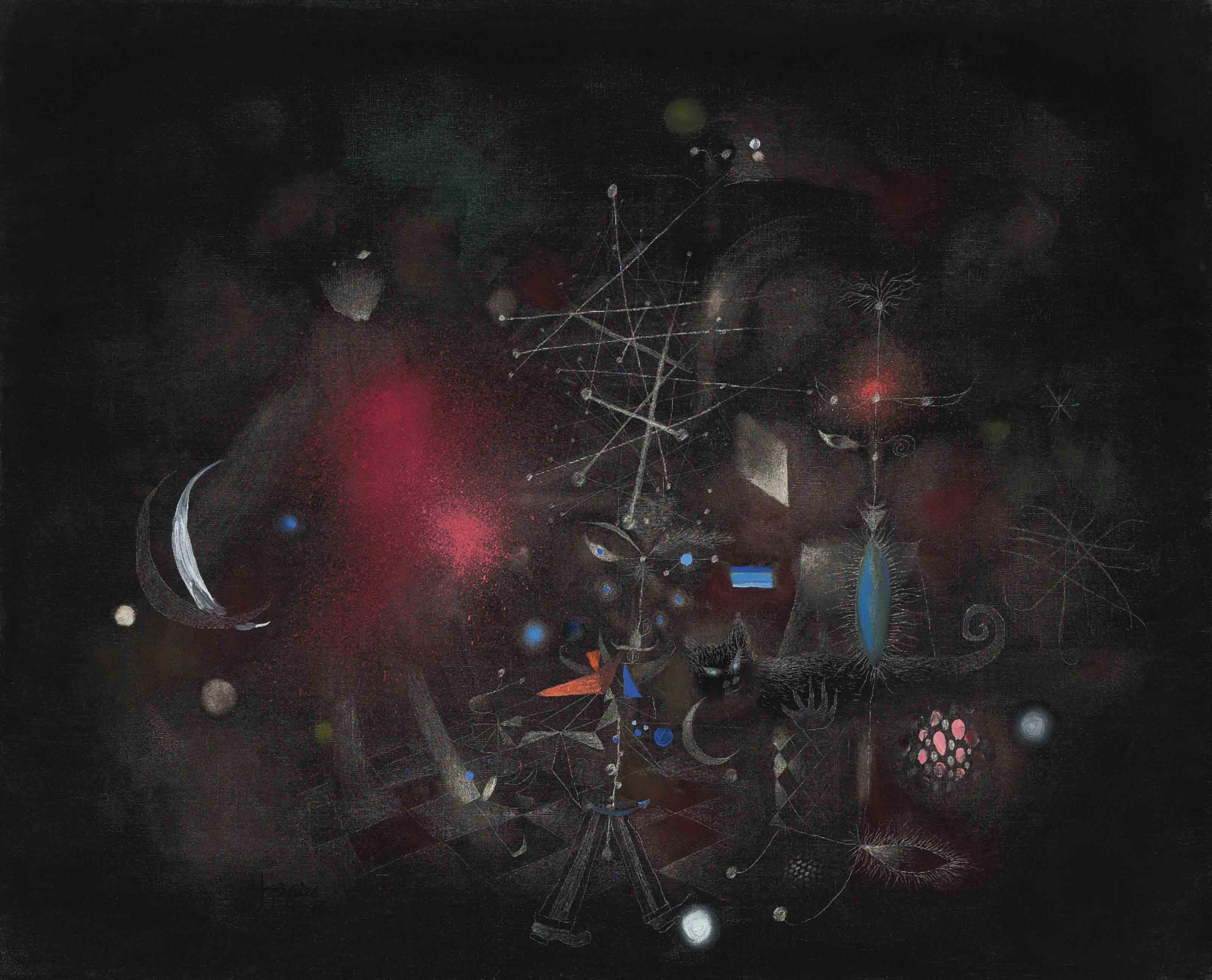 Antoni Tàpies — El Foc de les Espines (Огонь шипов)