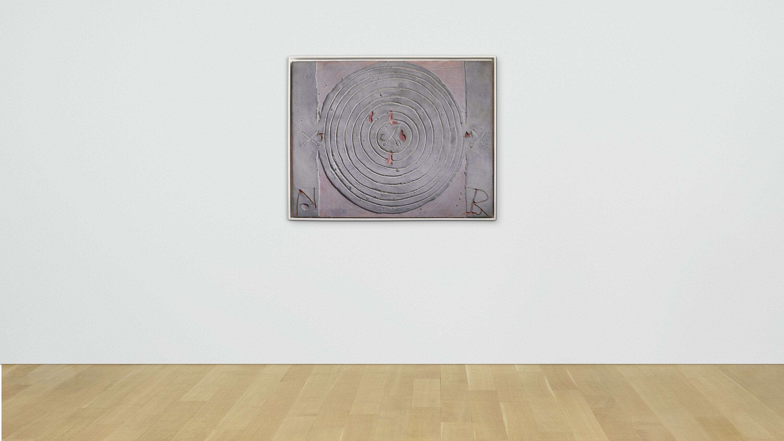 Antoni Tàpies — Диана Амбразорес (Мишень с ножницами), изображение 2