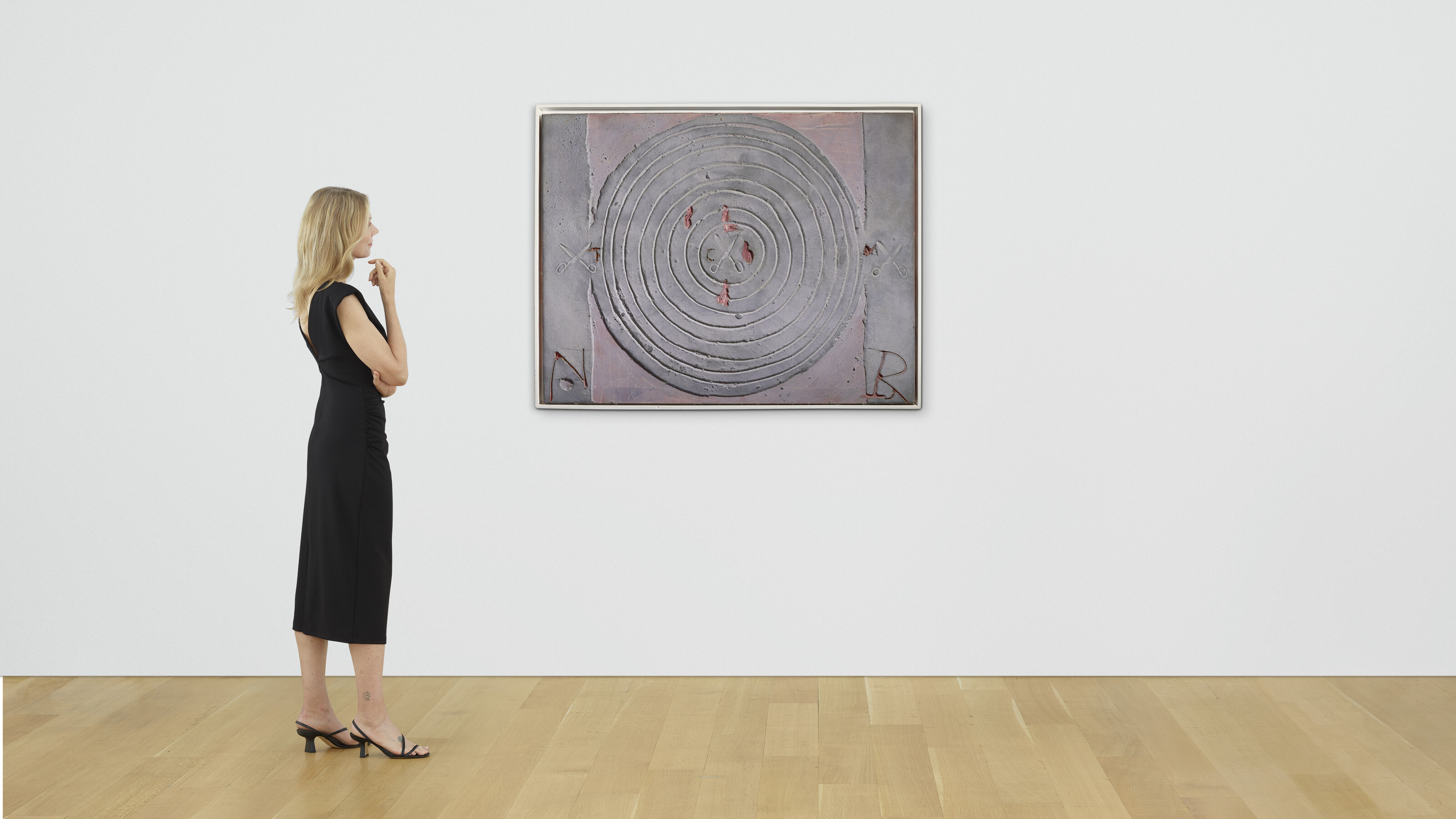 Antoni Tàpies — Диана Амбразорес (Мишень с ножницами), изображение 3